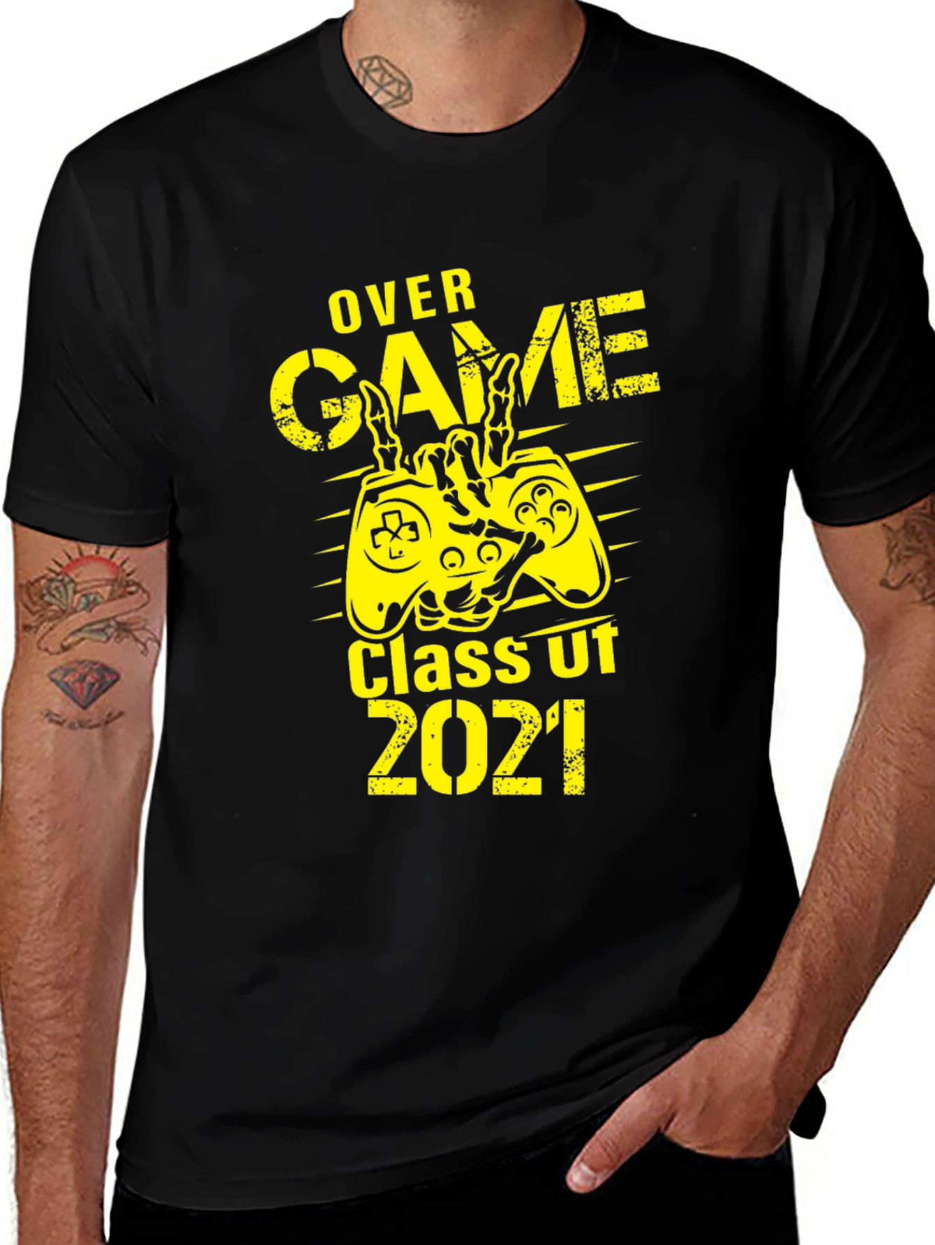 Variant 28 of Game Over Class of 2021 T-Shirt