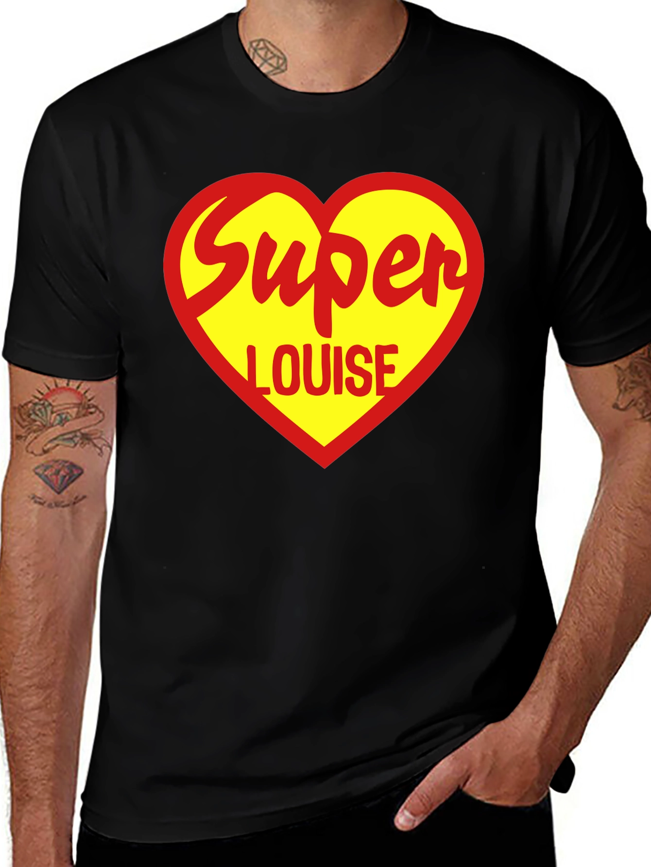 Variant 12 of Super Louise Heart Graphic T-Shirt