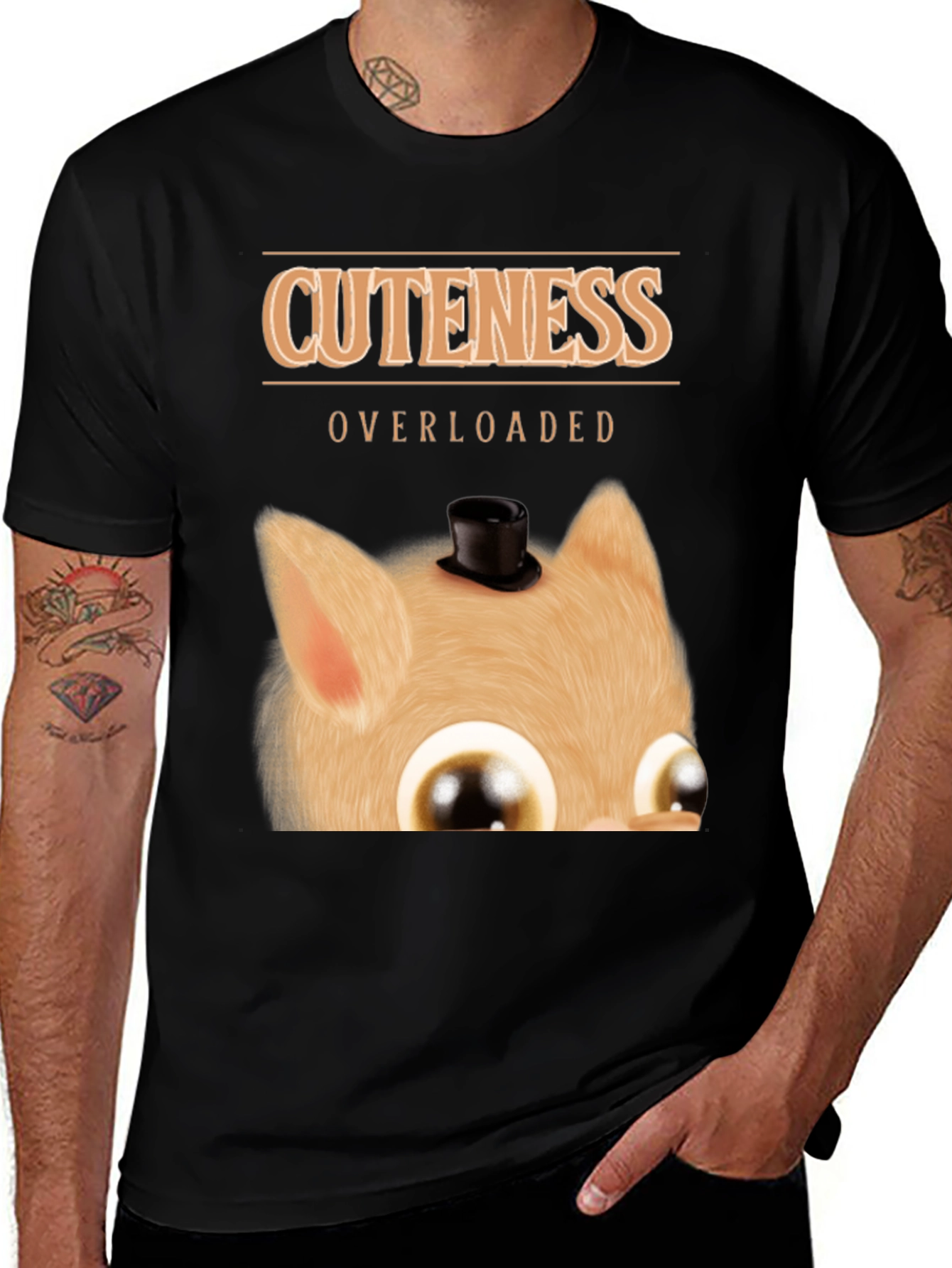 Variant 18 of Cuteness Overloaded Graphic T-Shirt