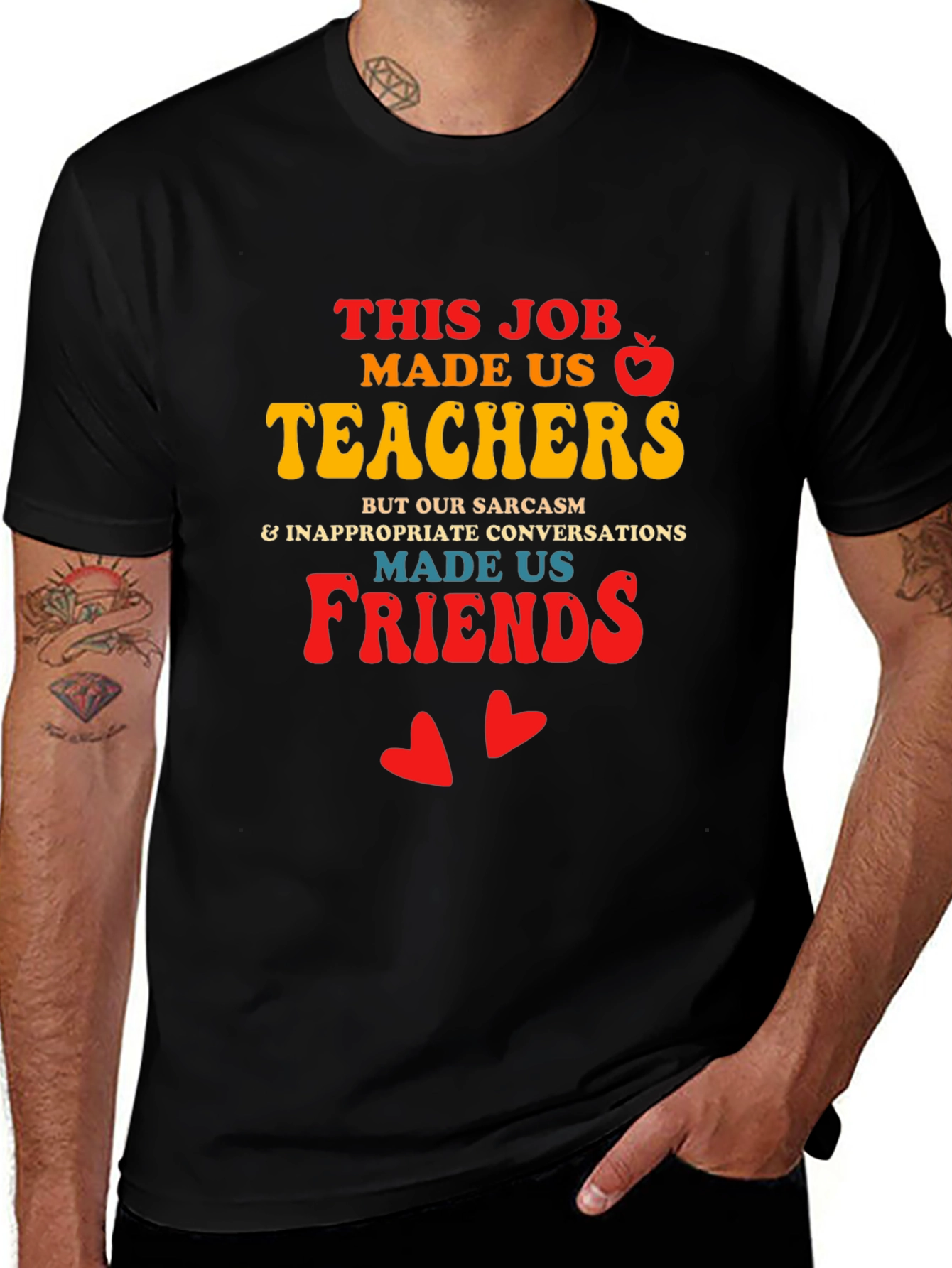 Variant 22 of Teacher Friendship T-Shirt: Sarcasm & Inappropriate Conversations