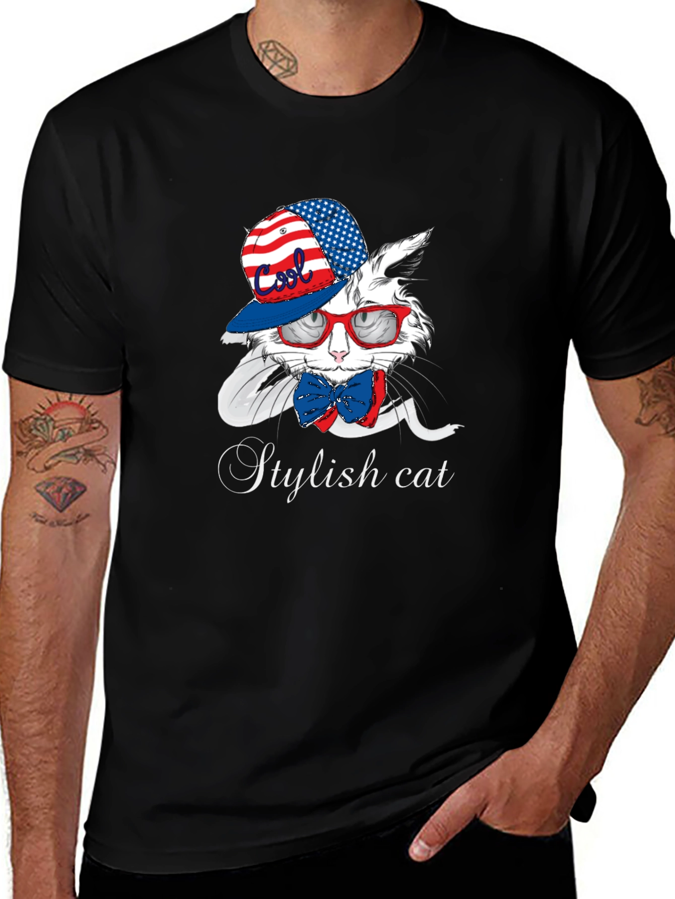 Cool Cat Graphic T-Shirt | Stylish Unisex Tee