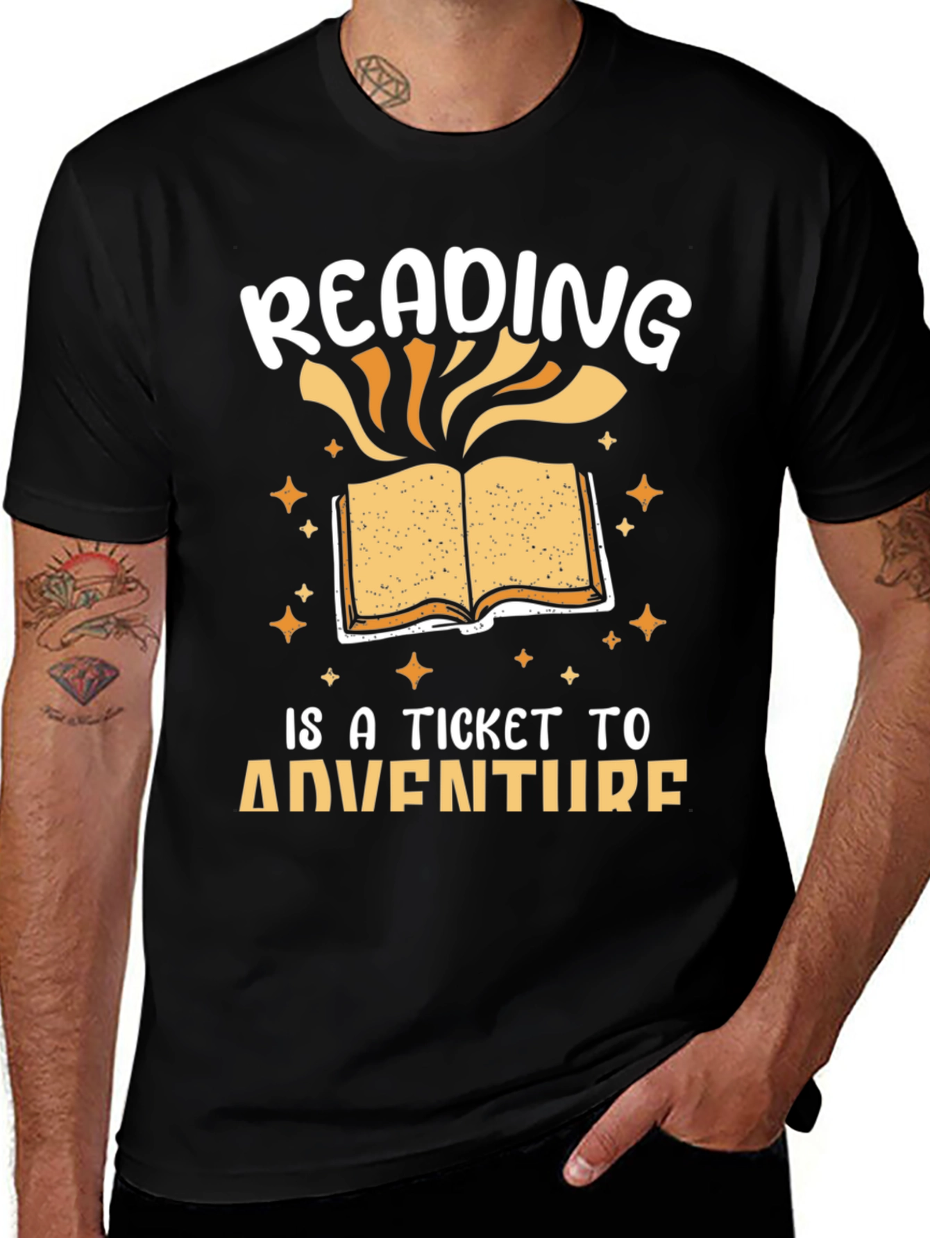 Variant 2 of Reading Adventure Tee - Book Lover Gift