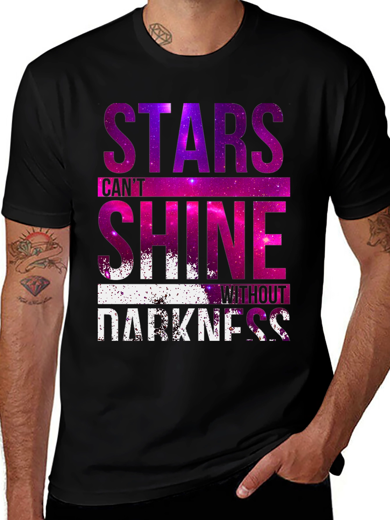 Variant 22 of Stars Can't Shine Without Darkness T-Shirt