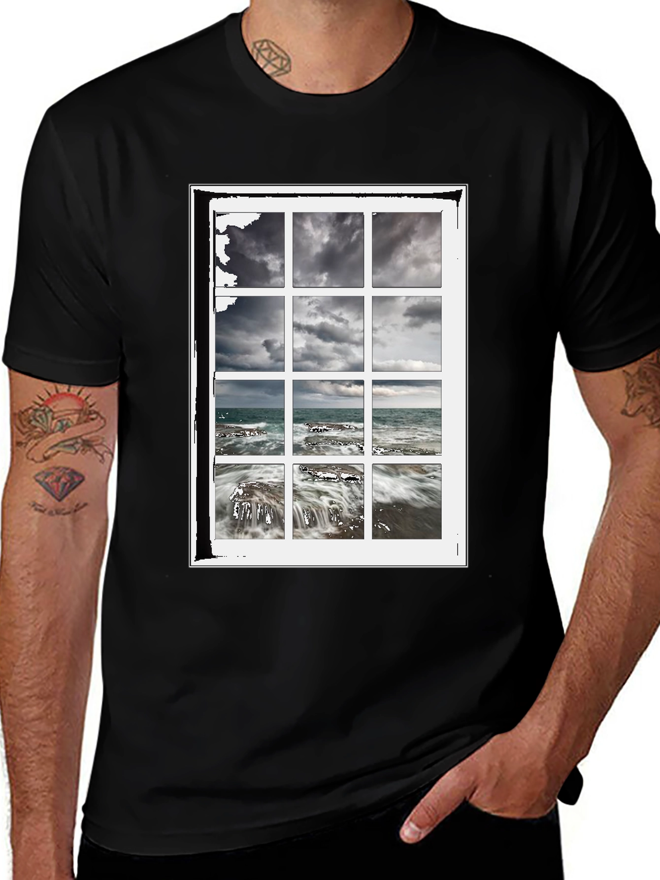 Ocean View Window Graphic Tee