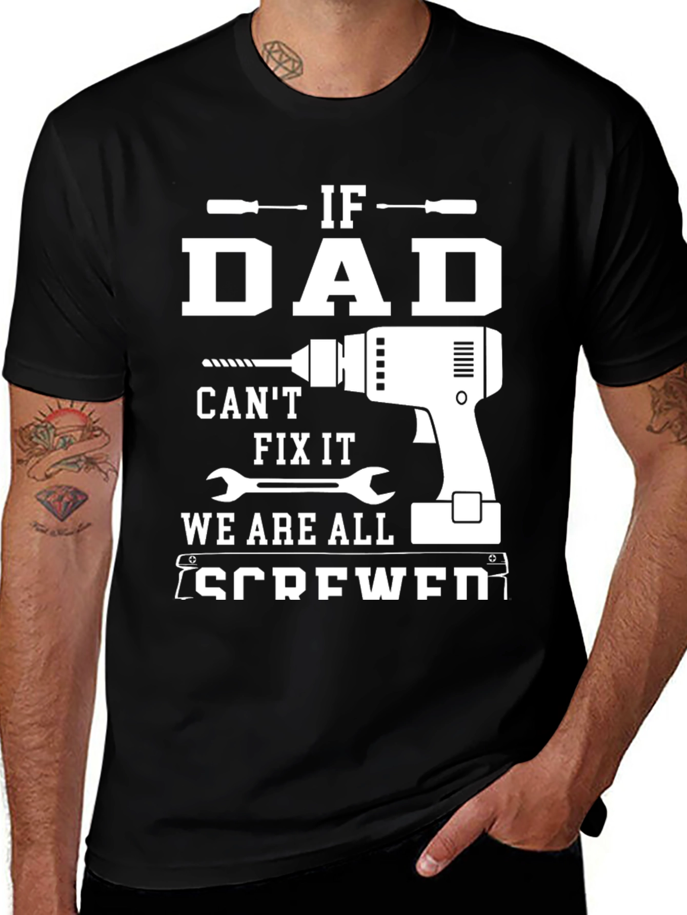 Dad Fix It T-Shirt - Funny Father's Day Gift