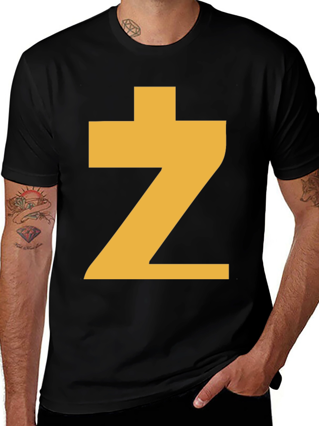 Variant 5 of Bold Symbol Graphic Tee - Modern Casual Style