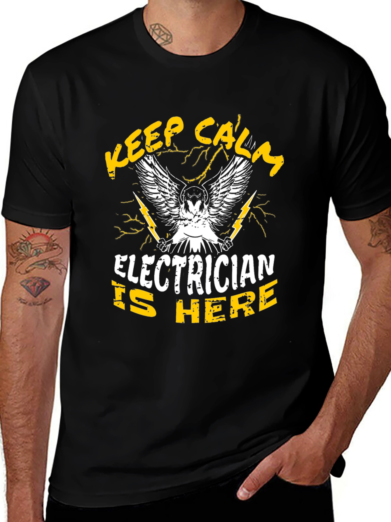 Keep Calm Electrician T-Shirt
