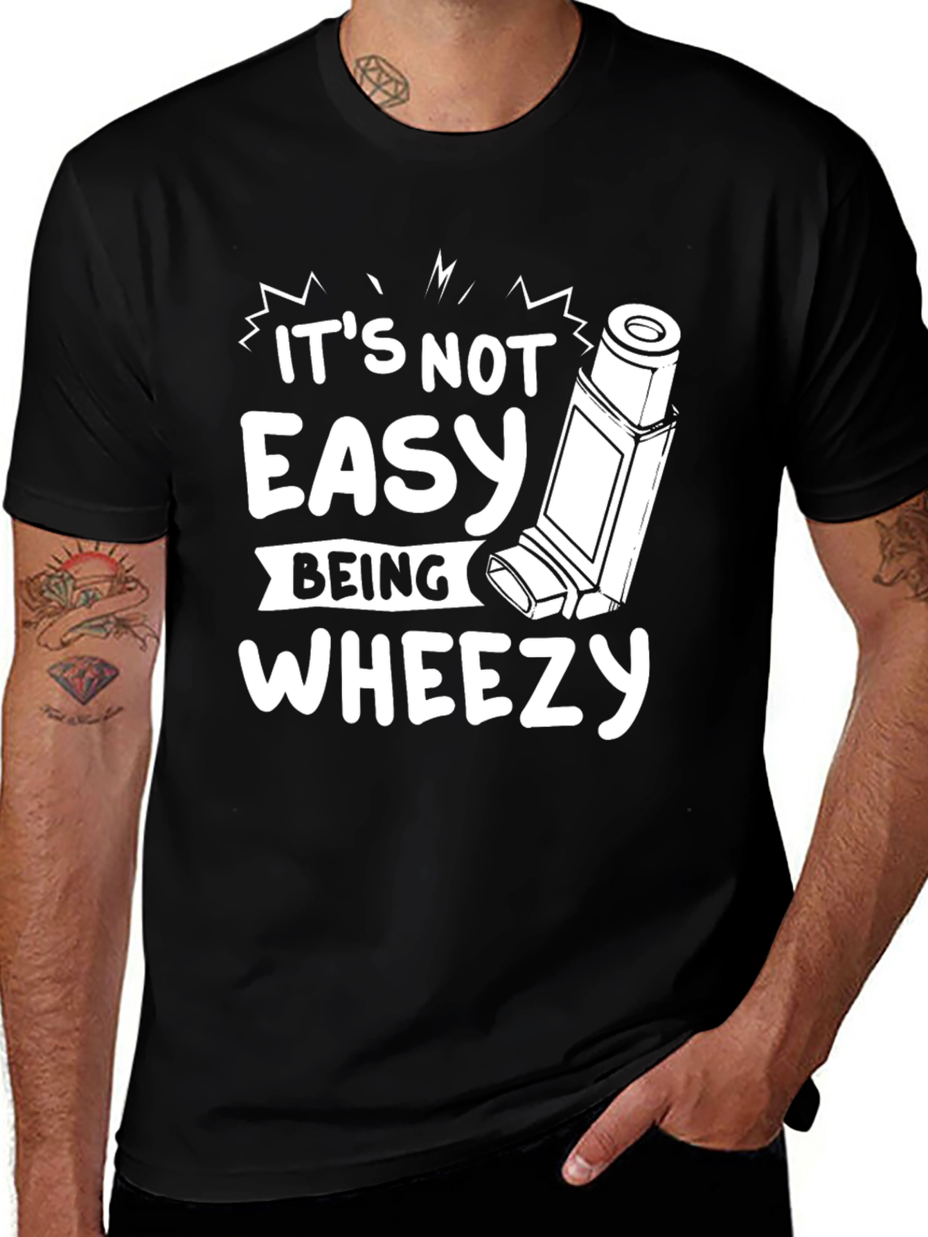 Variant 11 of It's Not Easy Being Wheezy Graphic T-Shirt