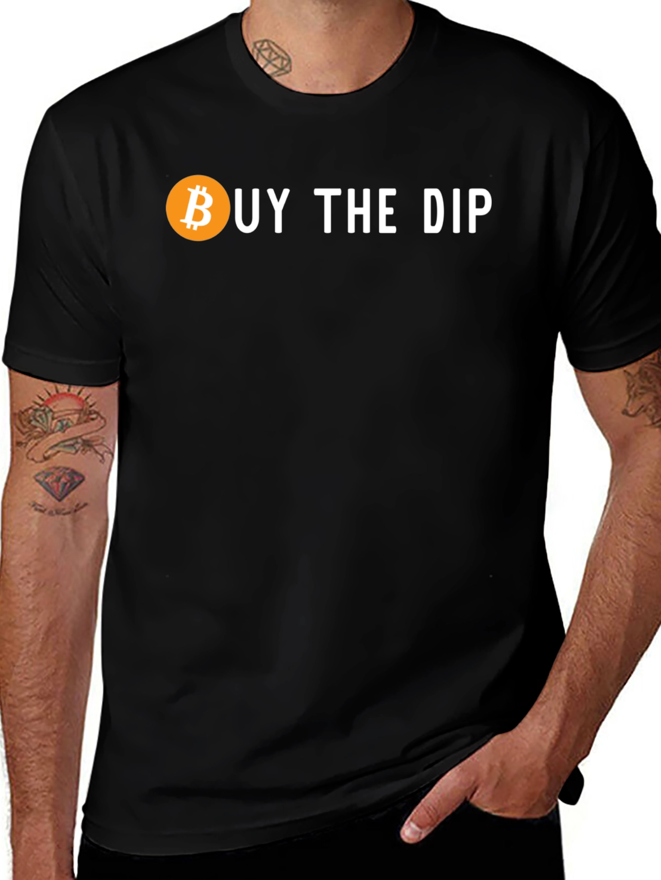 Bitcoin Buy the Dip Crypto T-Shirt