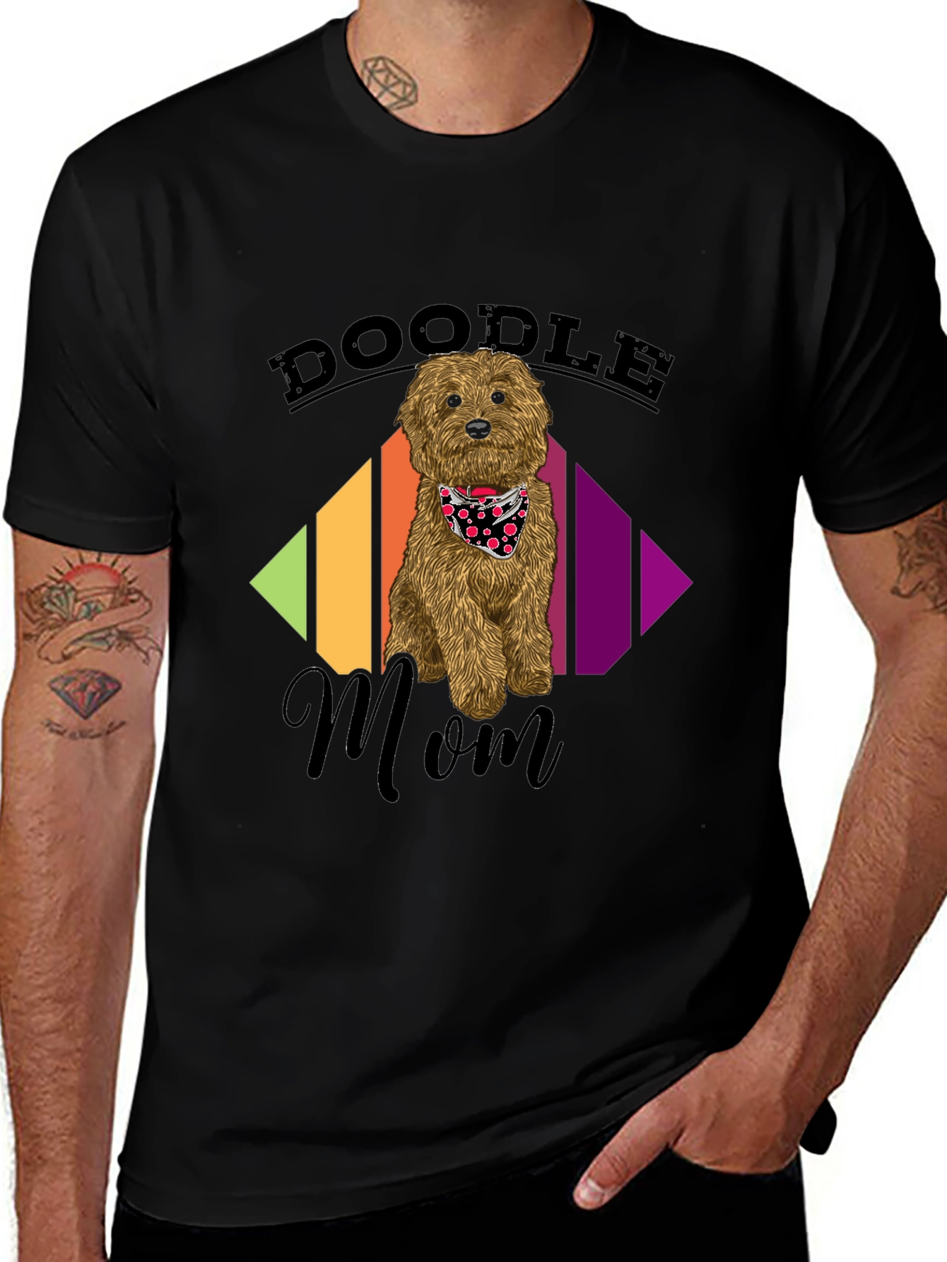 Doodle Mom T-Shirt - Cute Dog Lover Apparel