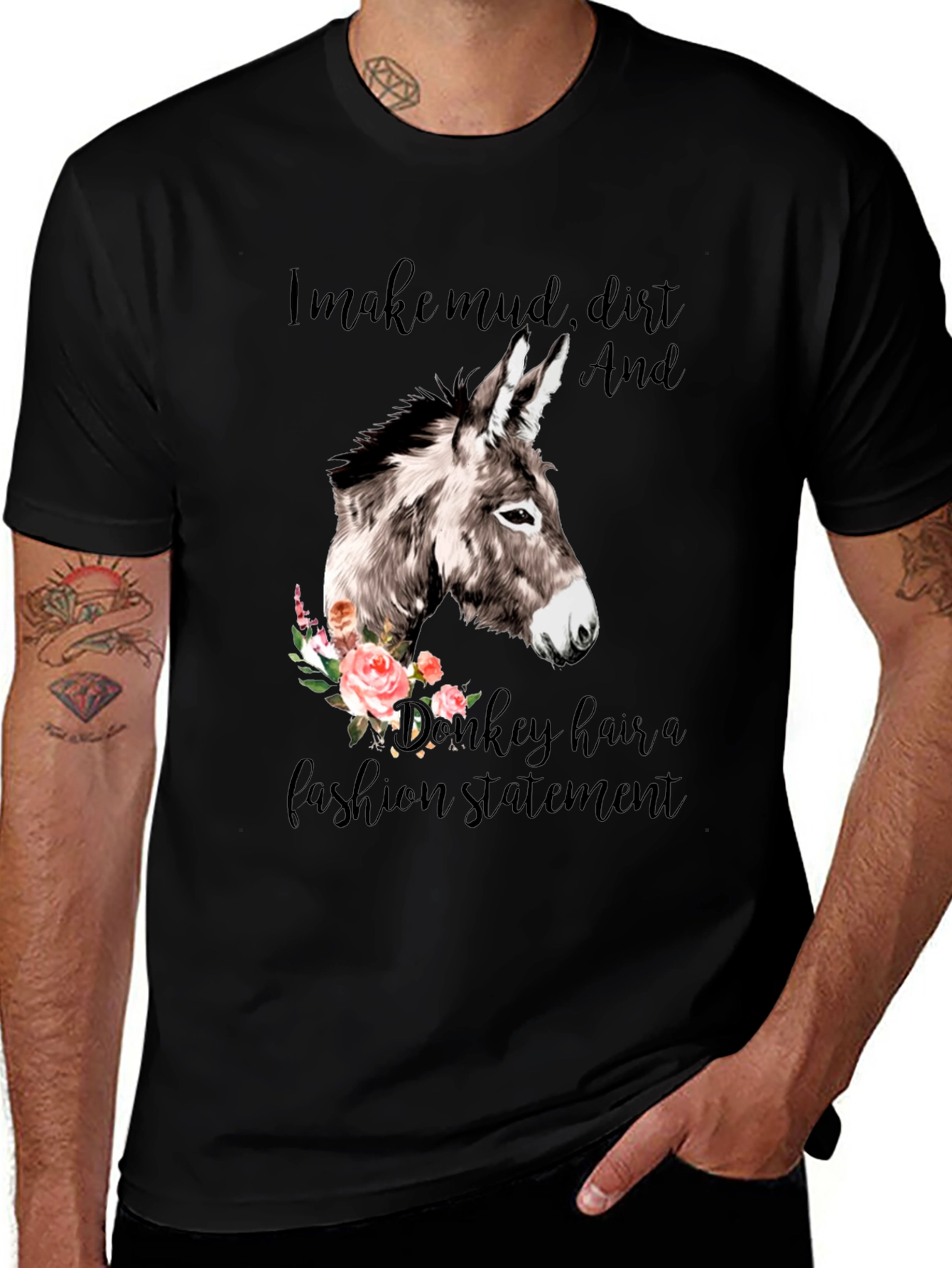 Variant 29 of Donkey Fashion Statement Graphic Tee