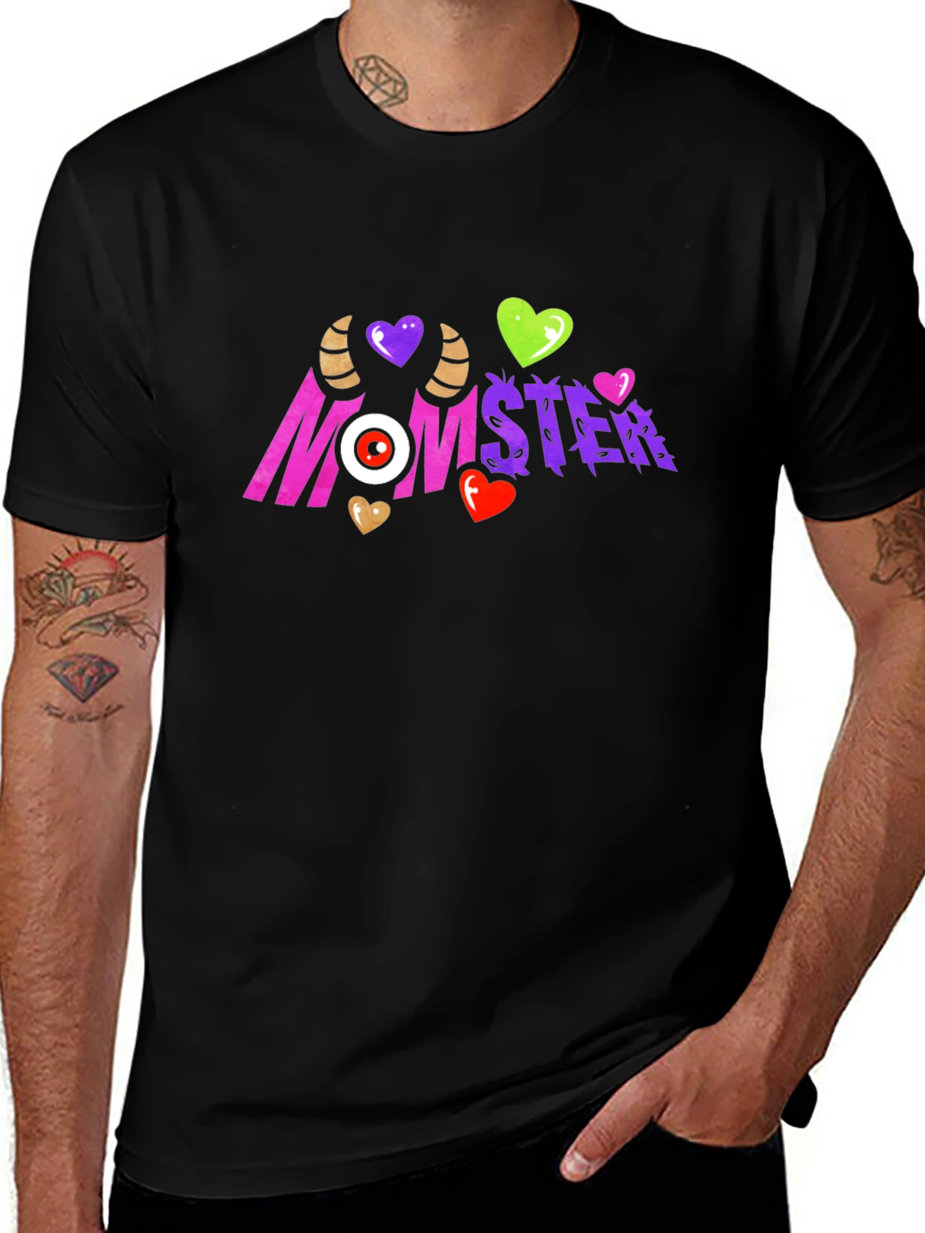 Variant 12 of Monster Mom Graphic T-Shirt