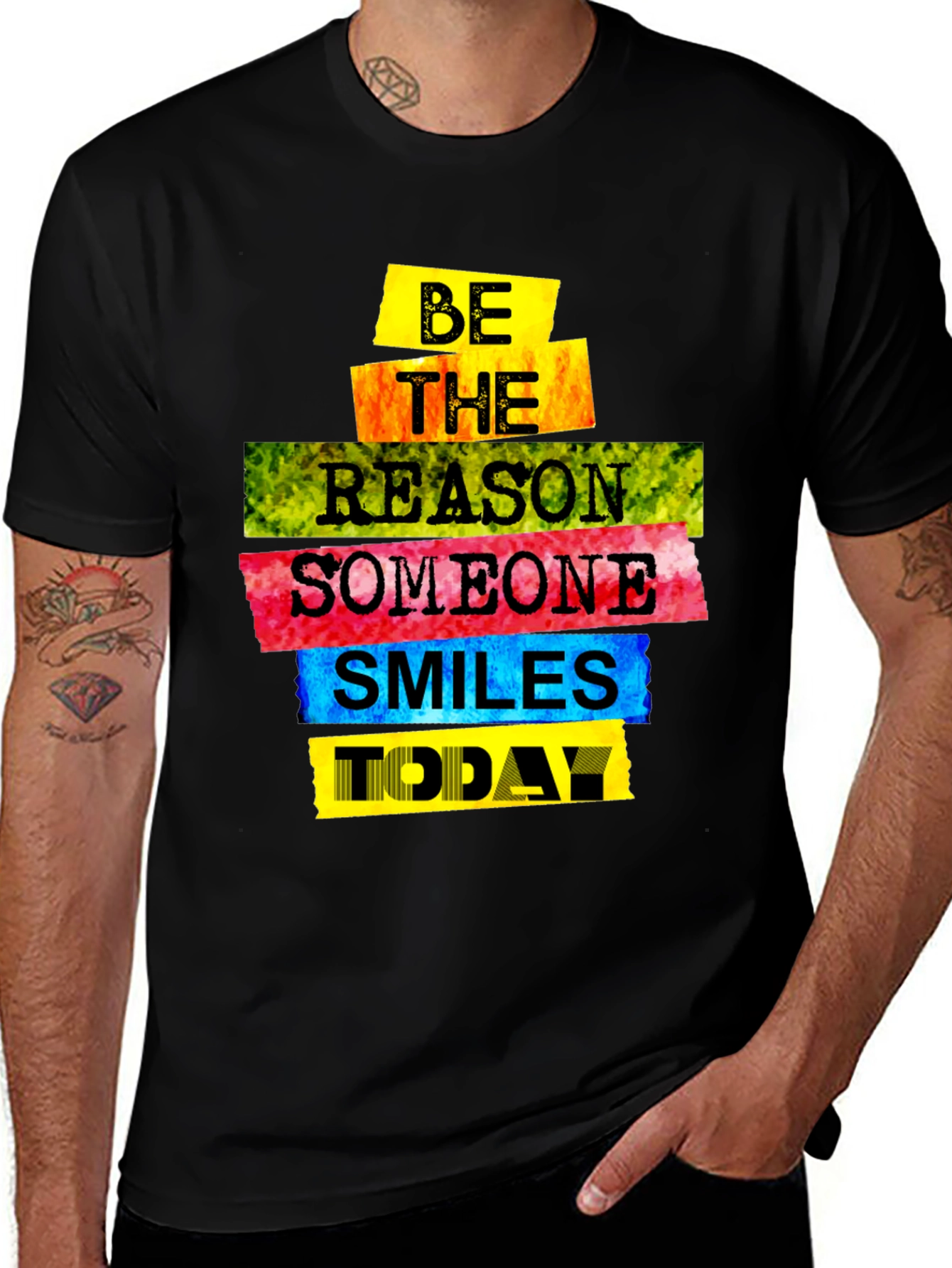 Variant 4 of Be The Reason Someone Smiles Today T-Shirt