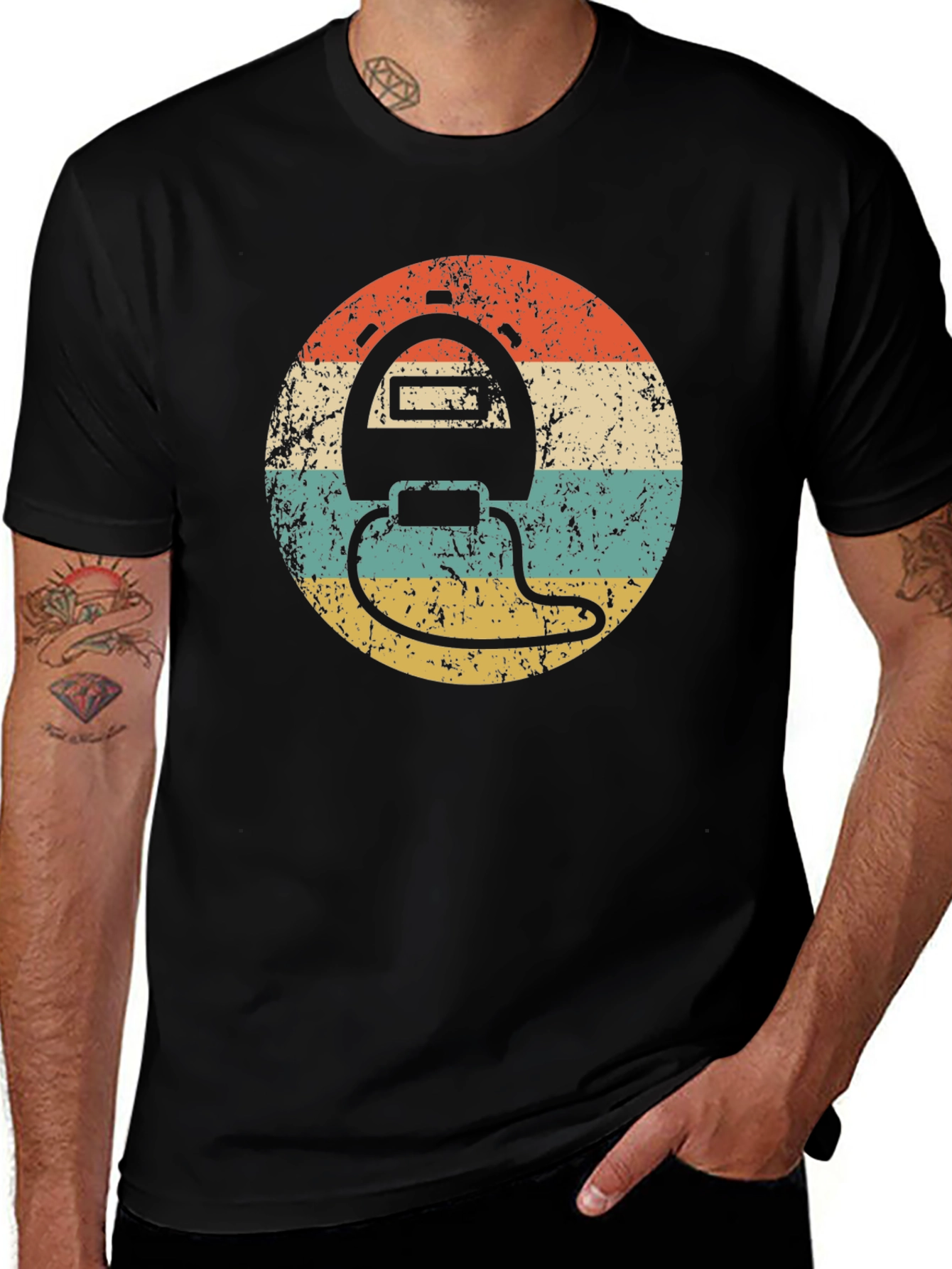 Variant 23 of Retro Stopwatch Graphic Tee