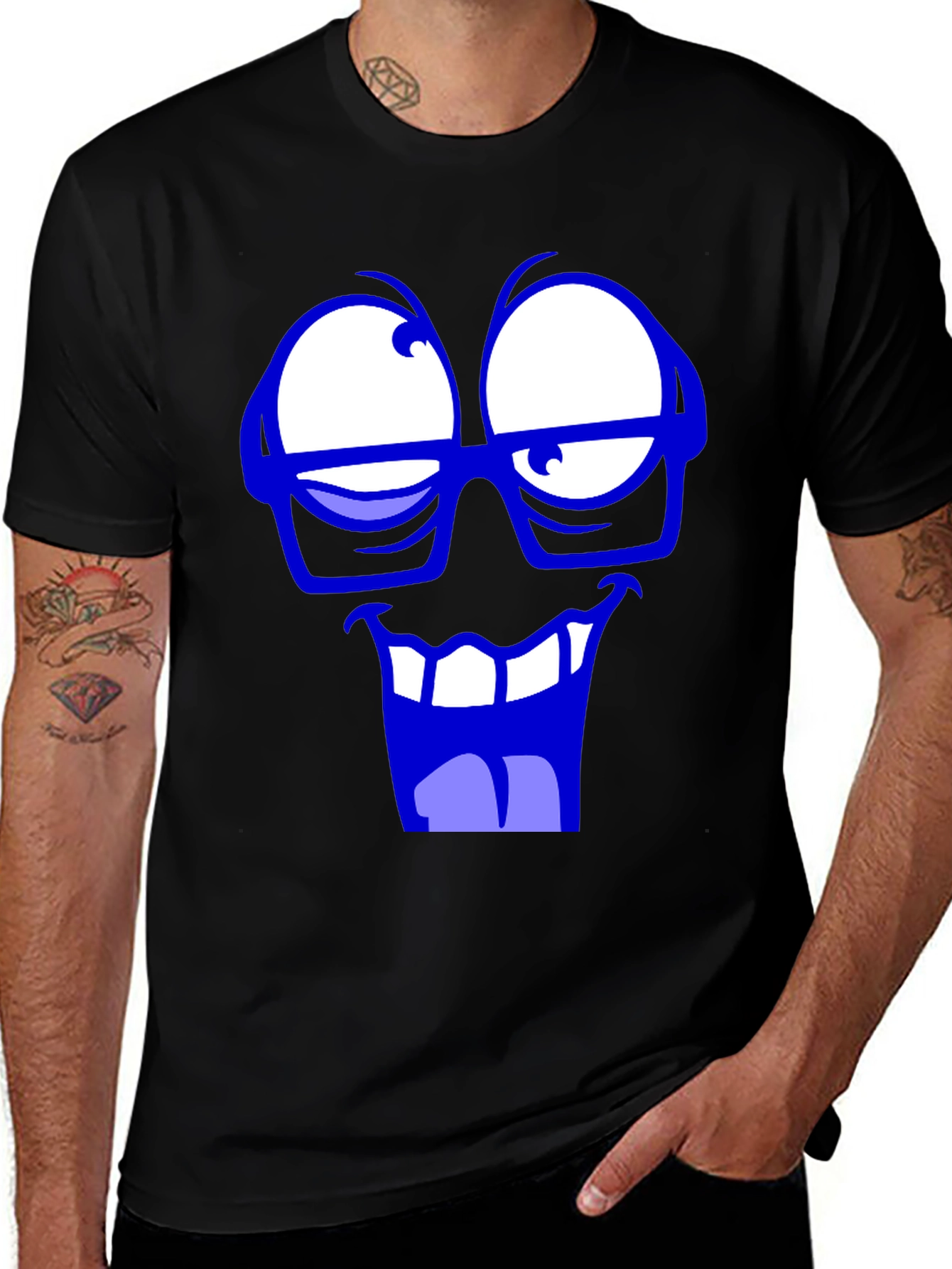 Variant 20 of Funny Face Graphic T-Shirt
