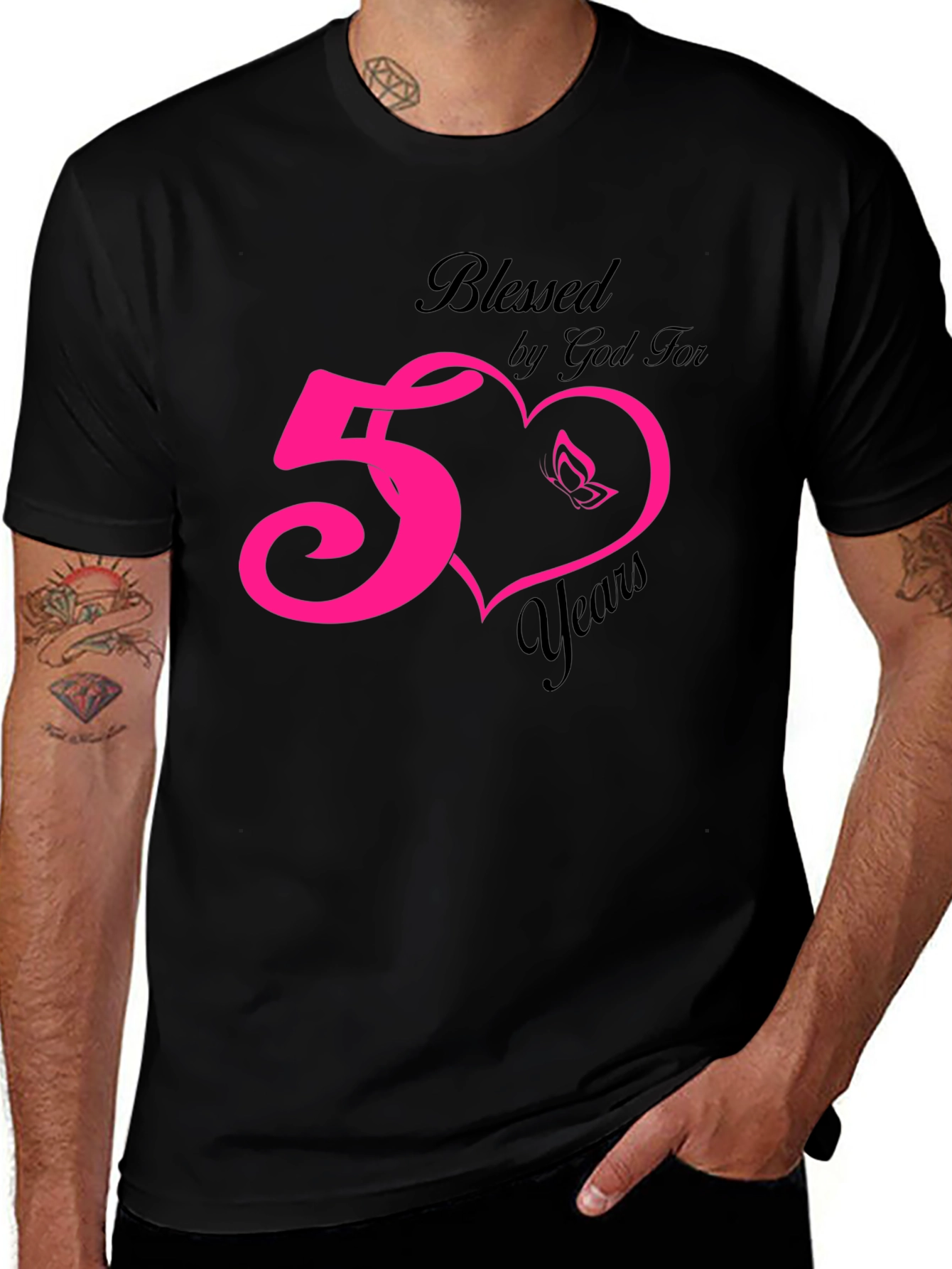 Blessed by God For 50 Years T-Shirt
