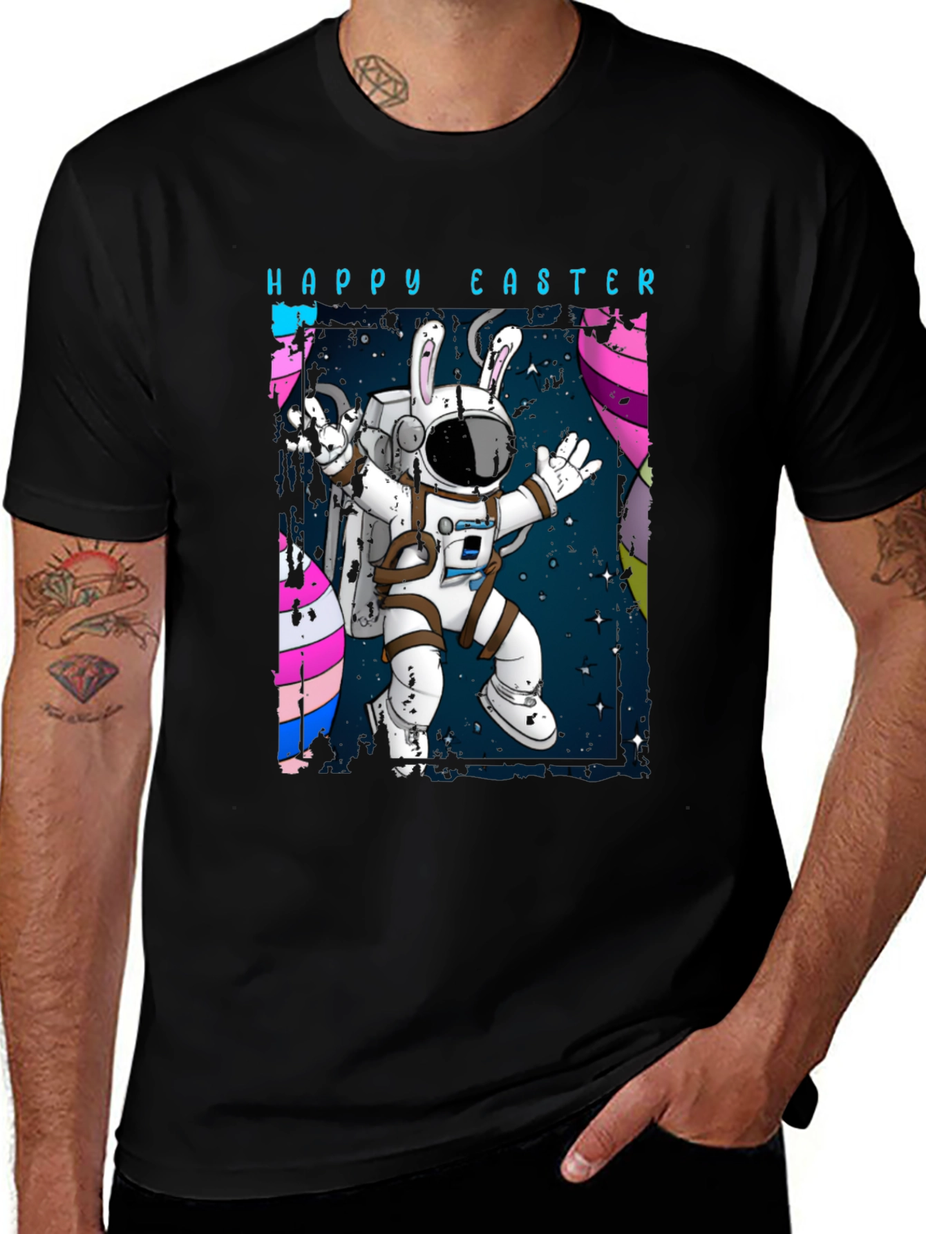 Happy Easter Spaceman T-Shirt