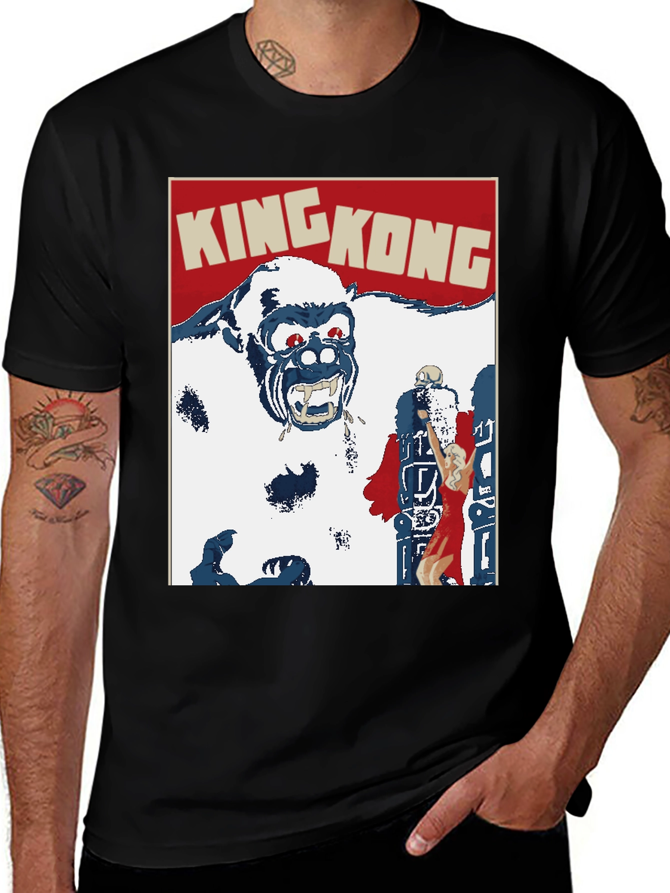 King Kong T-Shirt - Classic Movie Graphic Tee