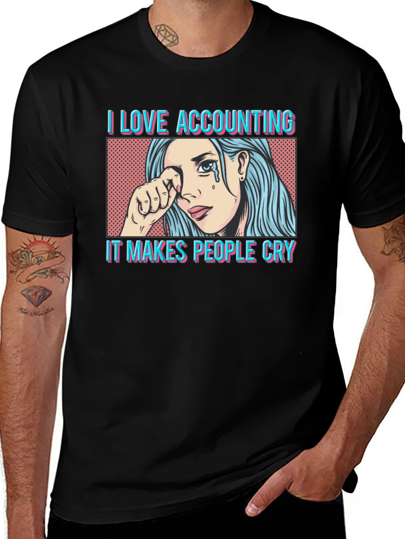 Variant 22 of I Love Accounting T-Shirt - Funny Accountant Gift