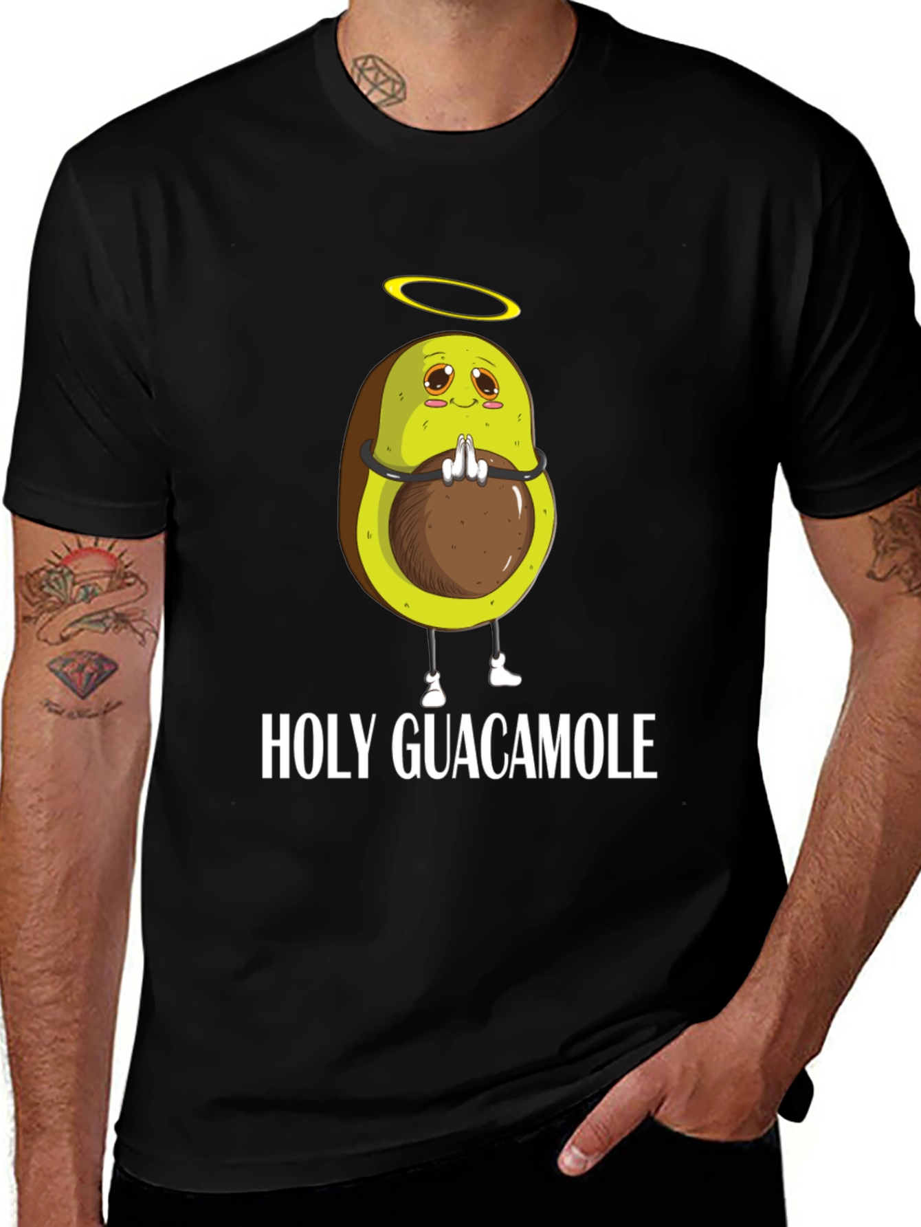 Variant 19 of Holy Guacamole T-Shirt - Funny Avocado Tee
