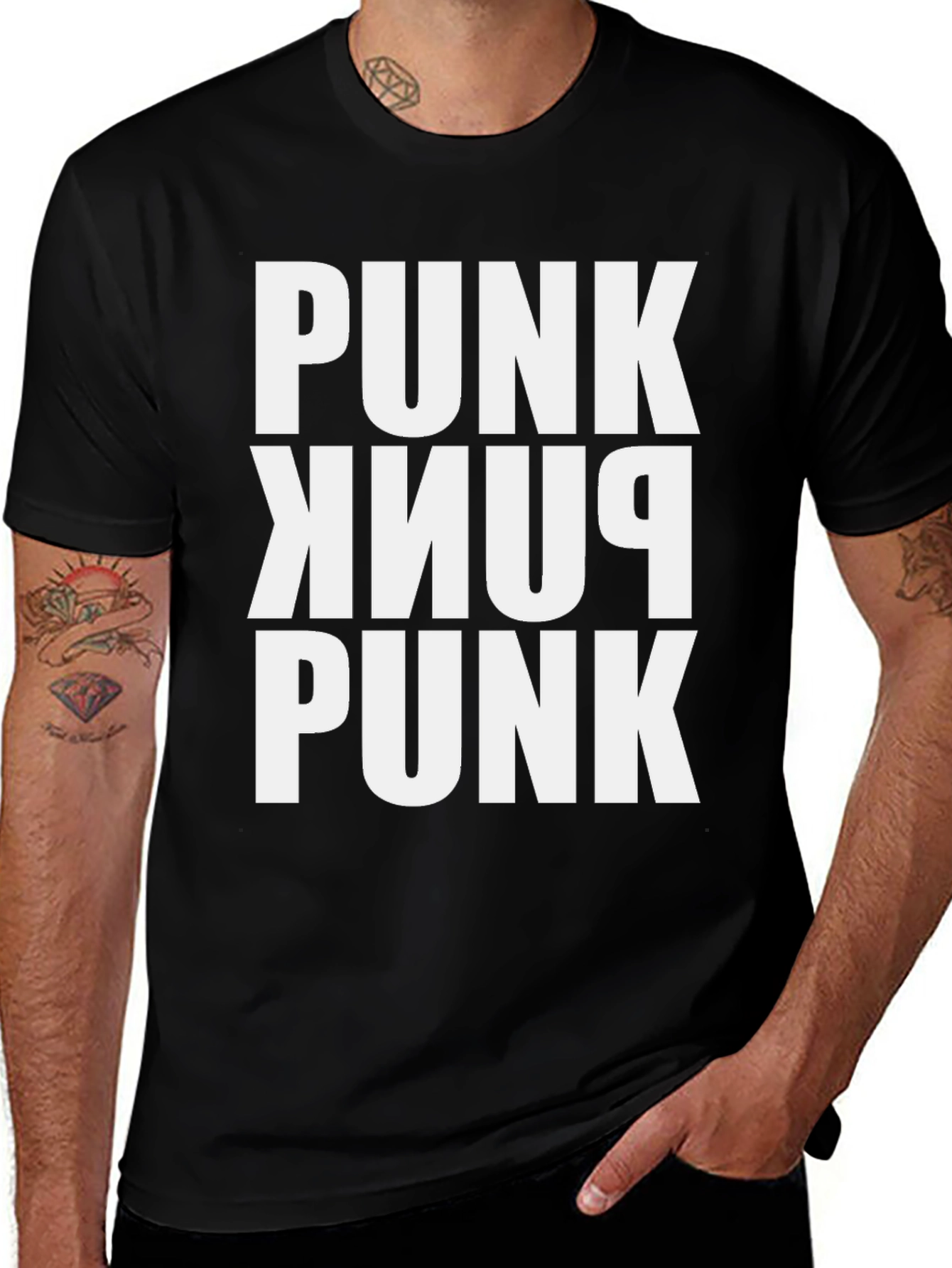 Punk Graphic T-Shirt - Bold Statement Tee