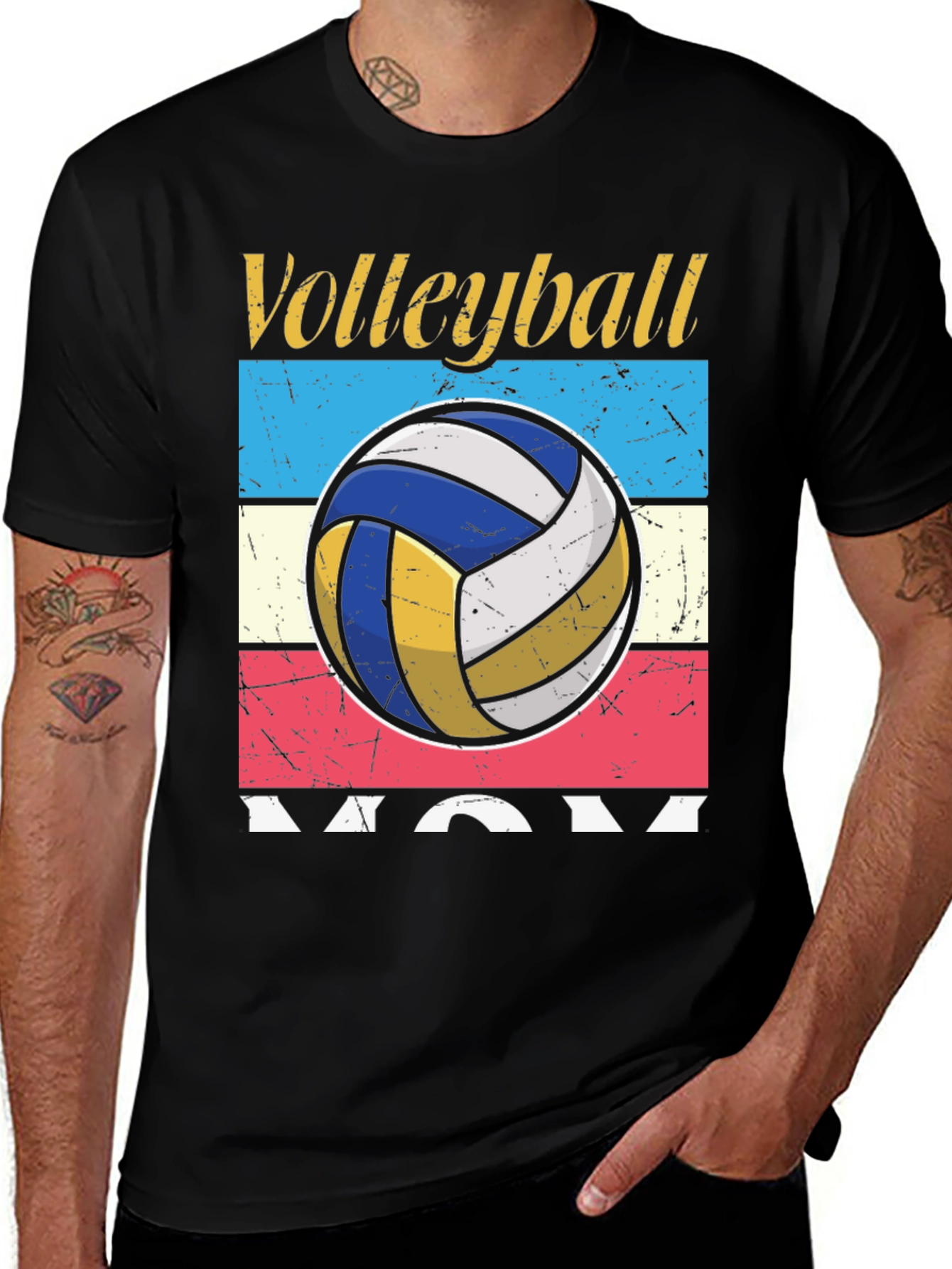 Variant 3 of Volleyball Mom Graphic Tee
