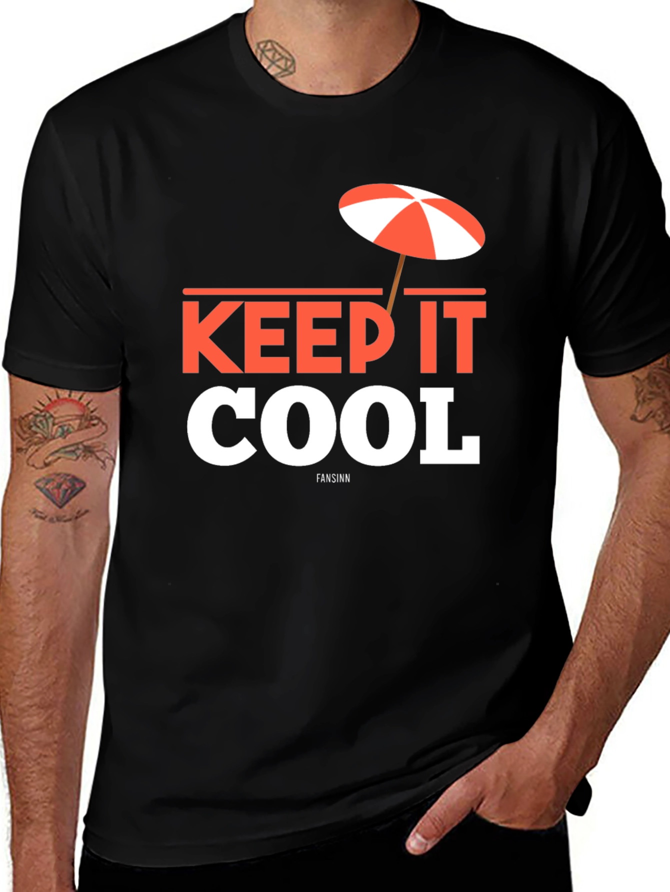 Variant 10 of Keep It Cool Graphic Tee - Summer Vibes