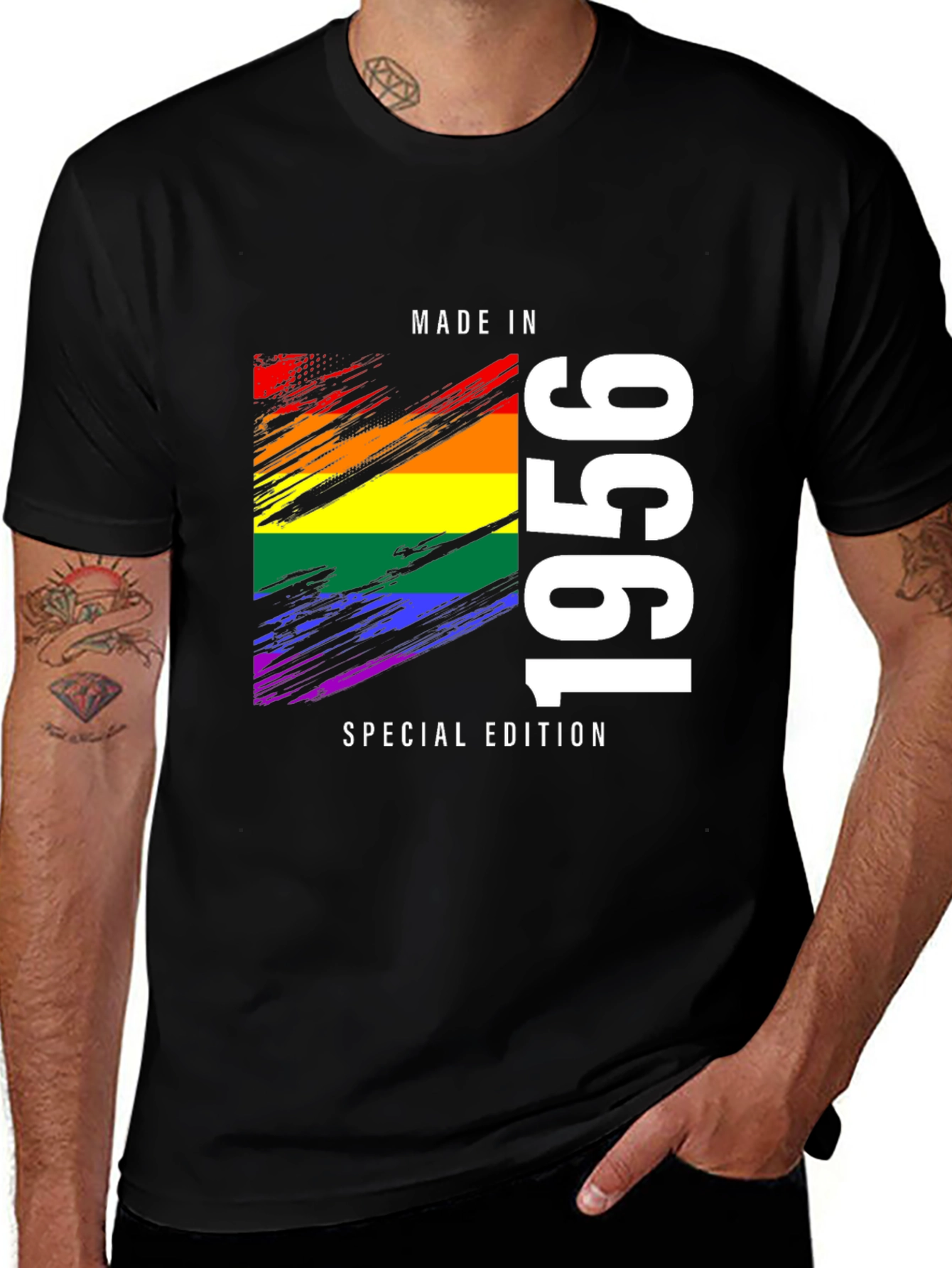 Made in 1956 Special Edition Rainbow Pride T-Shirt