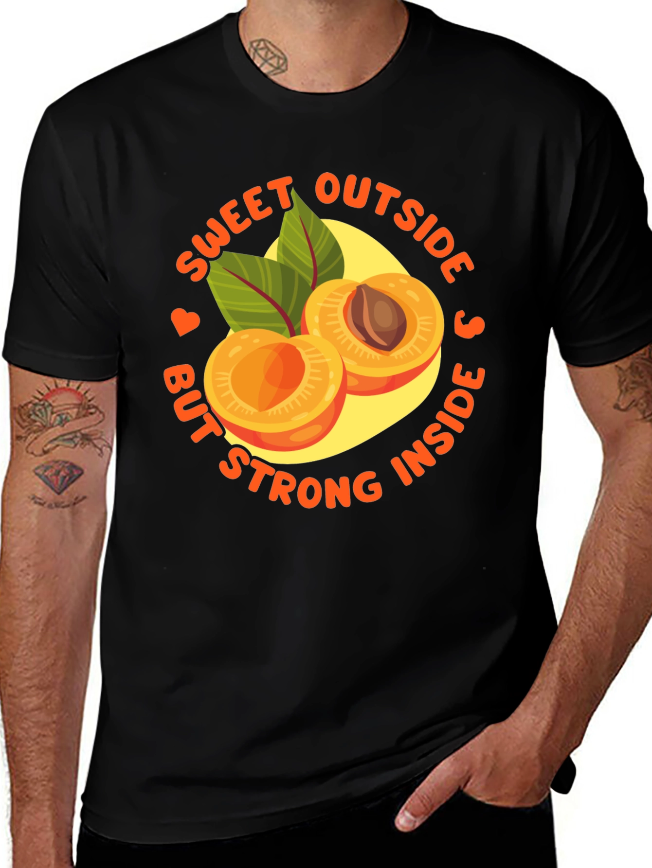 Variant 4 of Sweet Outside Strong Inside Unisex T-Shirt