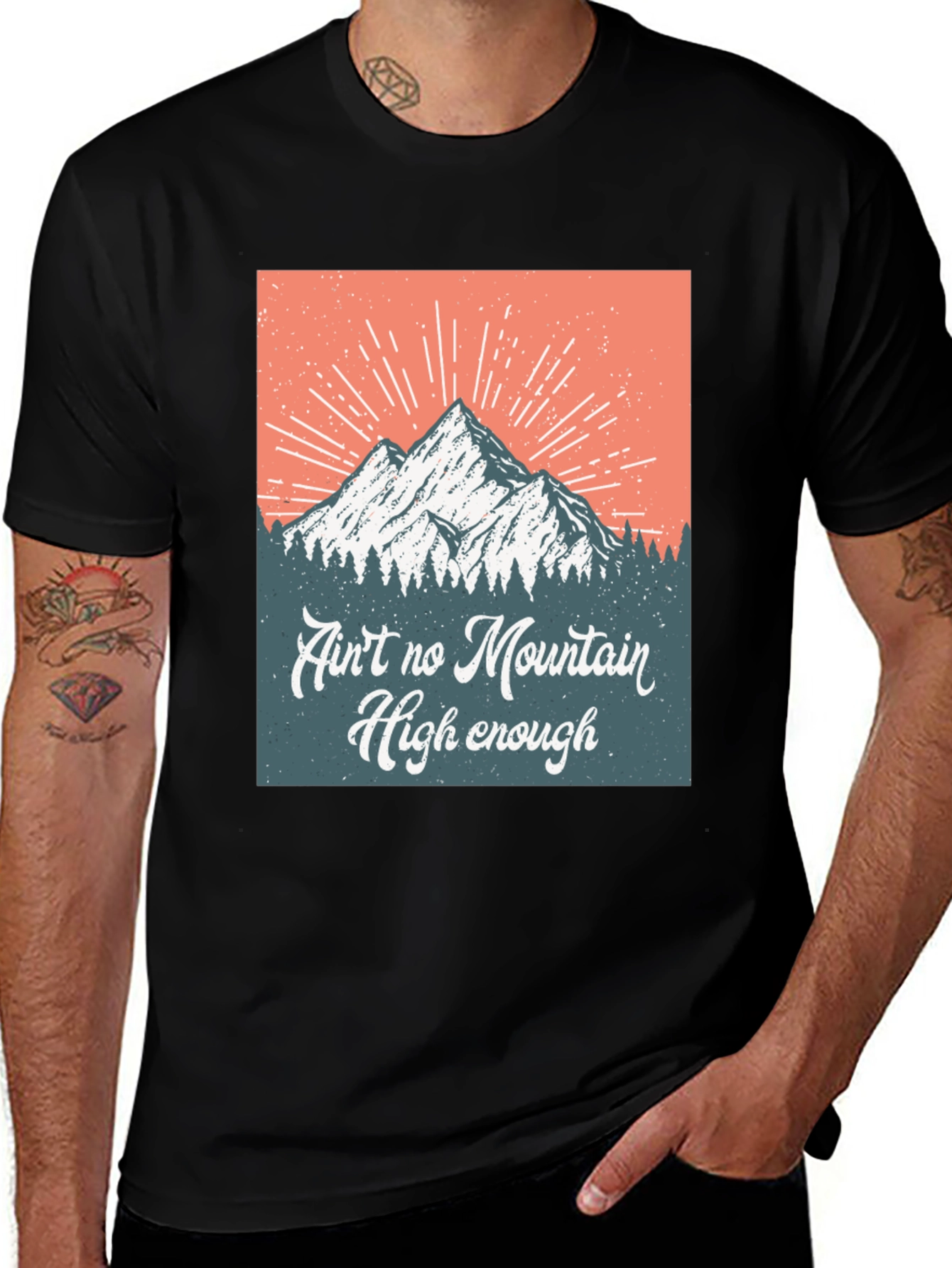 Variant 29 of Ain't No Mountain High Enough Graphic Tee