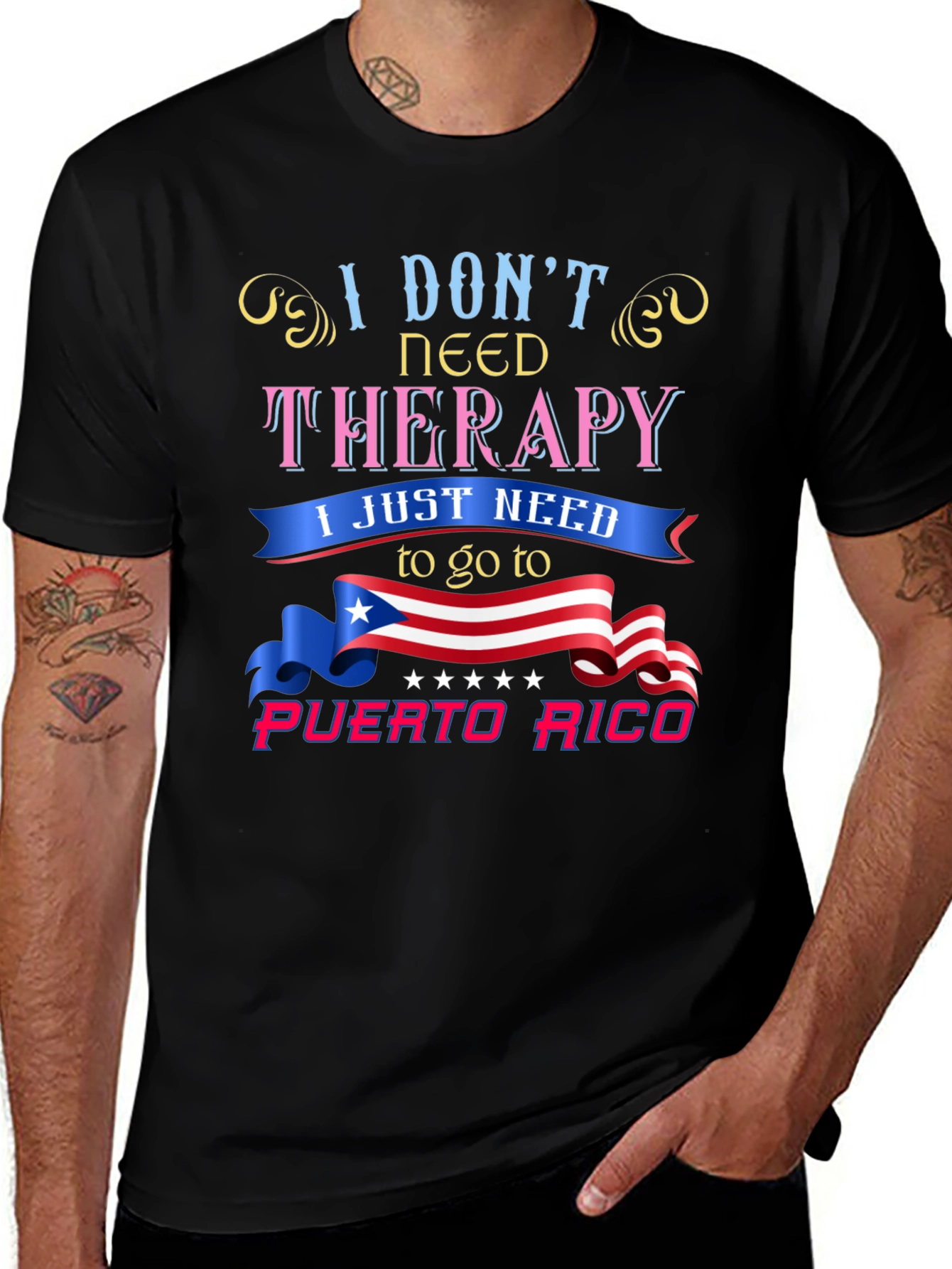 Puerto Rico Therapy T-Shirt