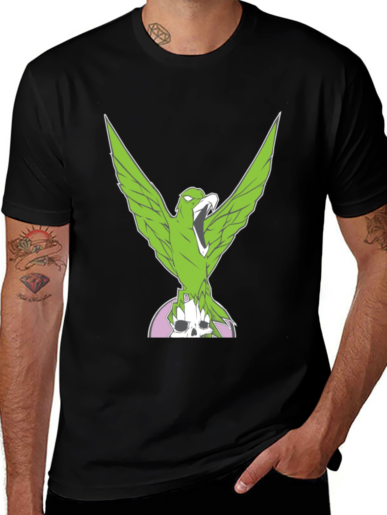 Variant 13 of Green Eagle Graphic Tee