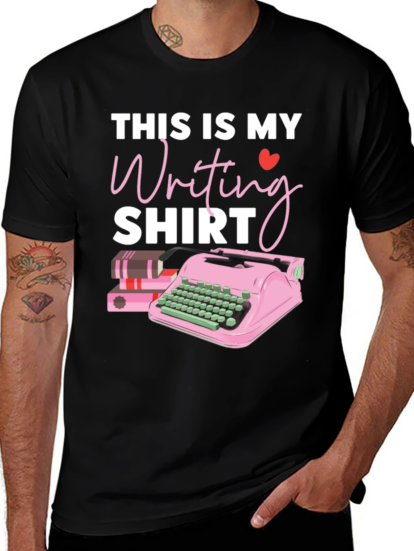 Variant 5 of This Is My Writing Shirt - Writer T-Shirt