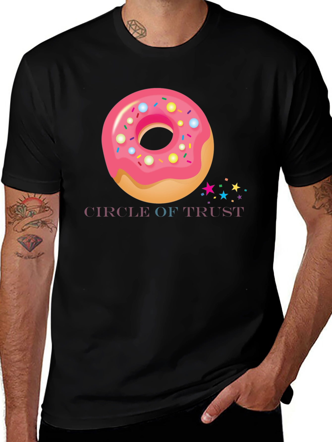 Variant 29 of Donut "Circle of Trust" Graphic Tee