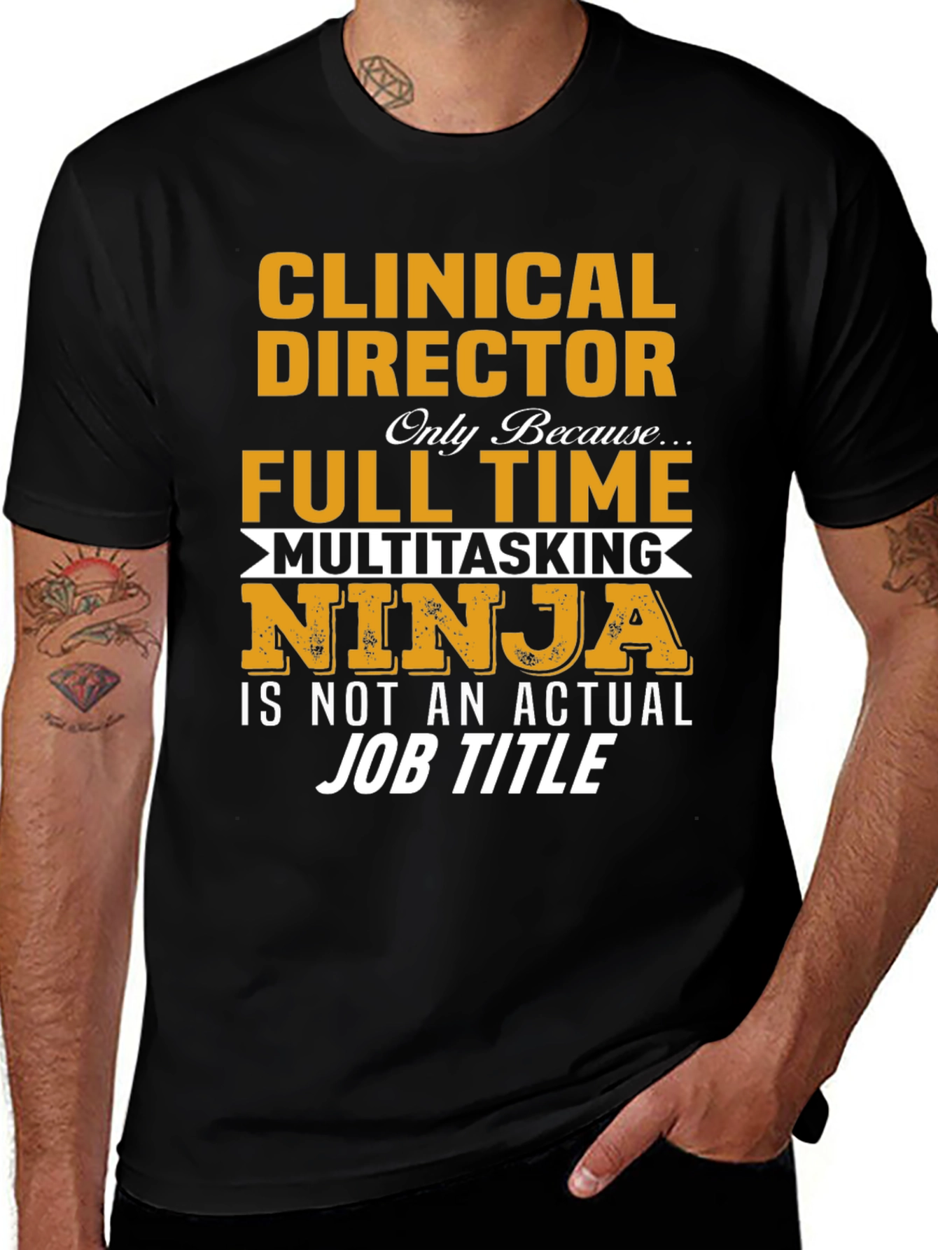 Clinical Director Multitasking Ninja T-Shirt