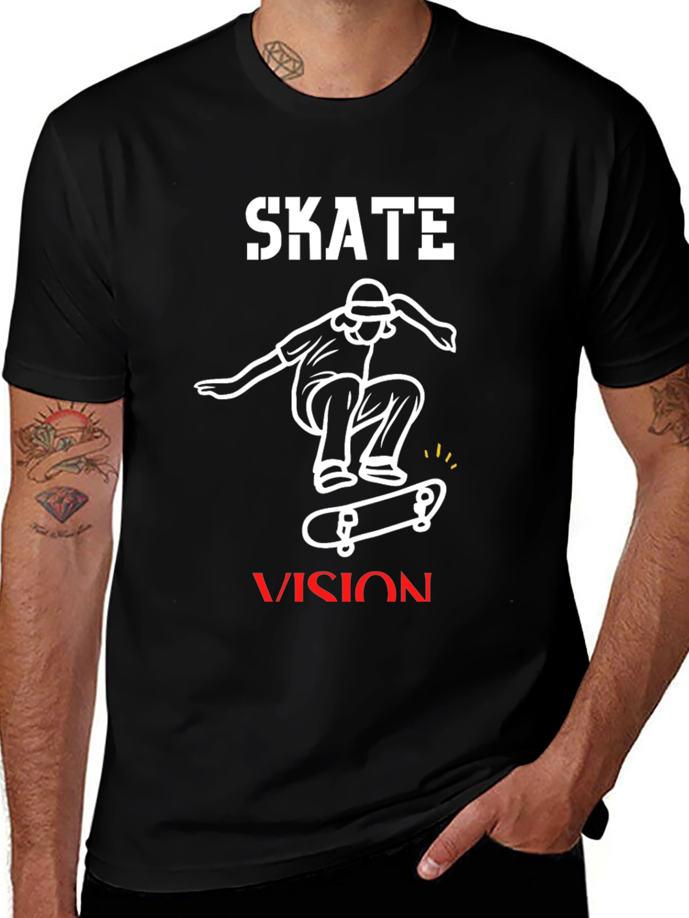 Variant 11 of Skate Vision T-Shirt