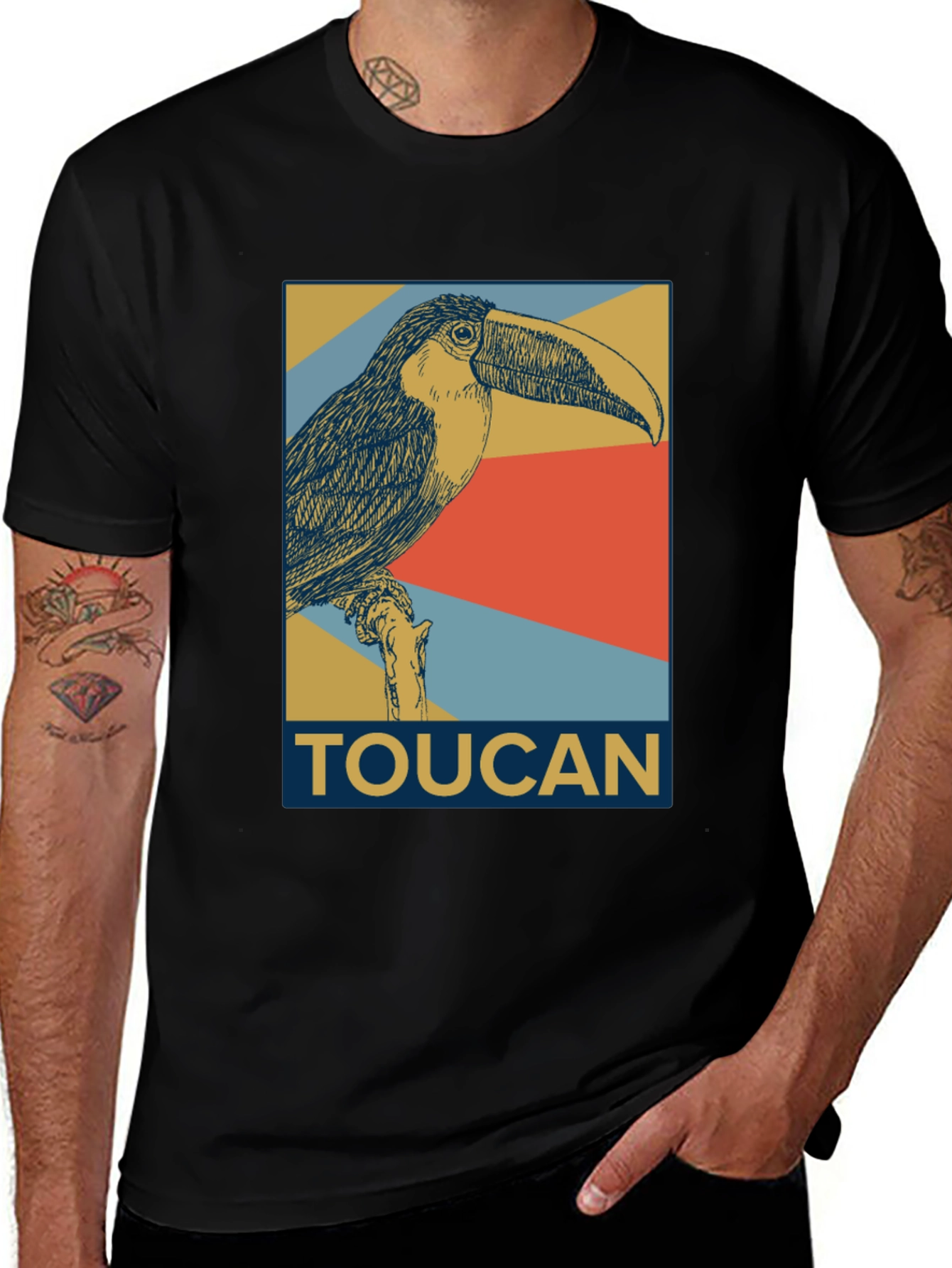 Variant 16 of Toucan Graphic Print T-Shirt