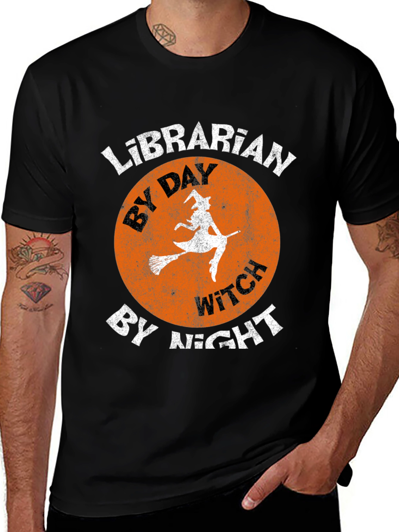 Variant 29 of Librarian By Day Witch By Night Halloween T-Shirt
