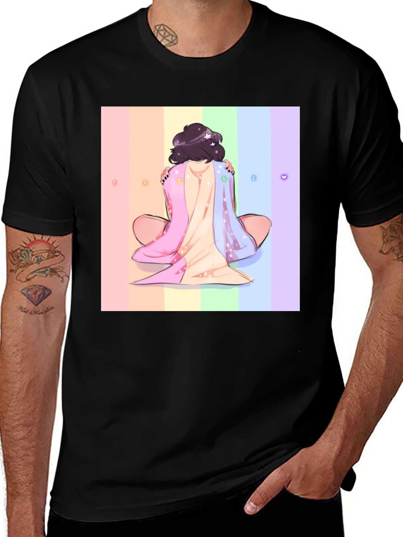 Variant 25 of Rainbow Dream T-Shirt - Comfort & Style