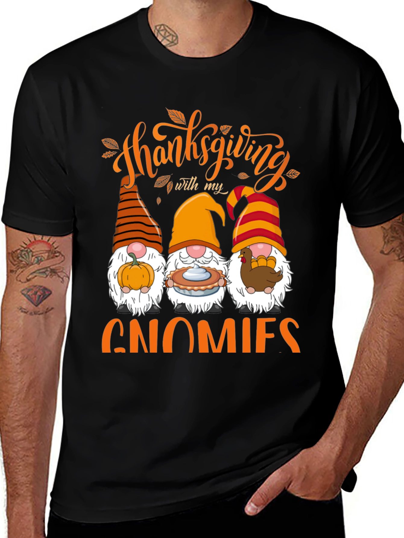 Variant 15 of Thanksgiving Gnomies T-Shirt