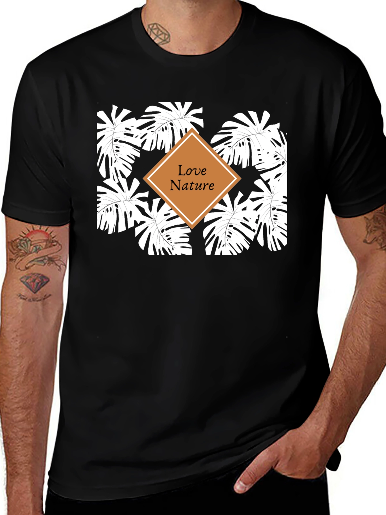 Variant 23 of Love Nature Graphic Tee - Stylish Casual Wear
