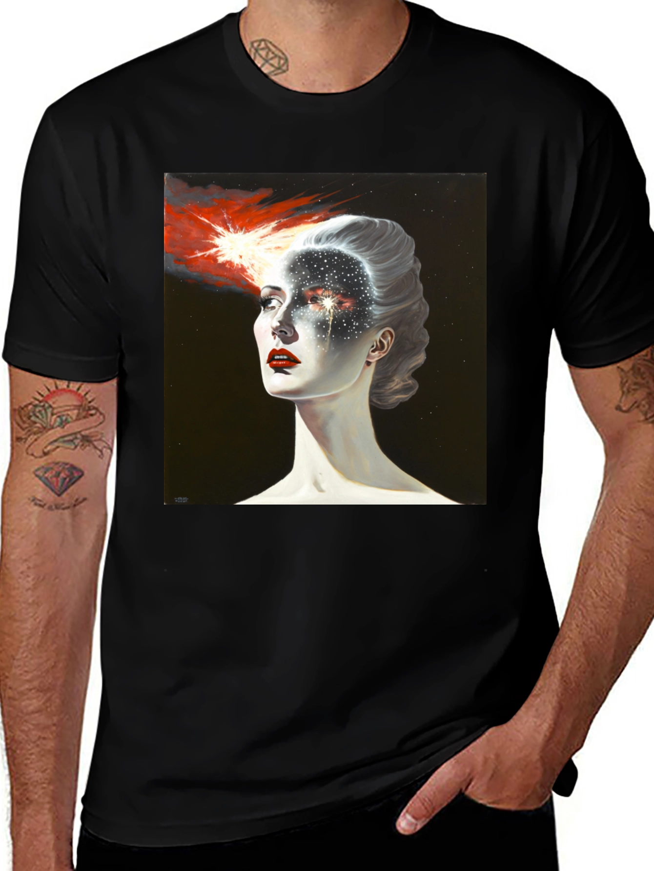 Variant 5 of Cosmic Vision Graphic T-Shirt
