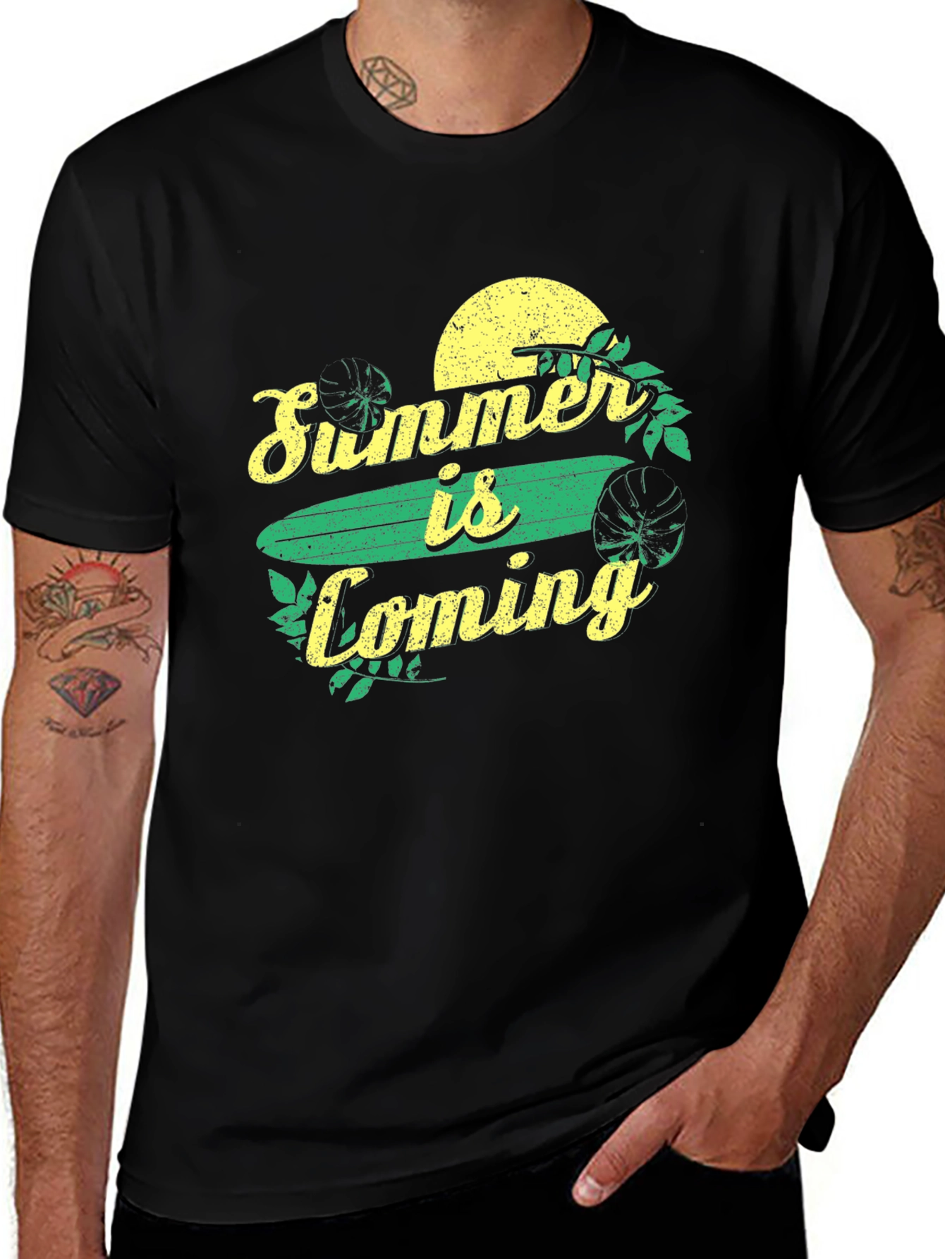 Variant 13 of Summer is Coming T-Shirt - Tropical Design