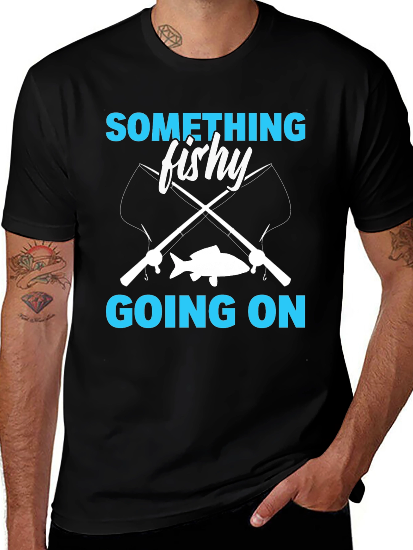 Variant 21 of Something Fishy Going On Graphic Tee