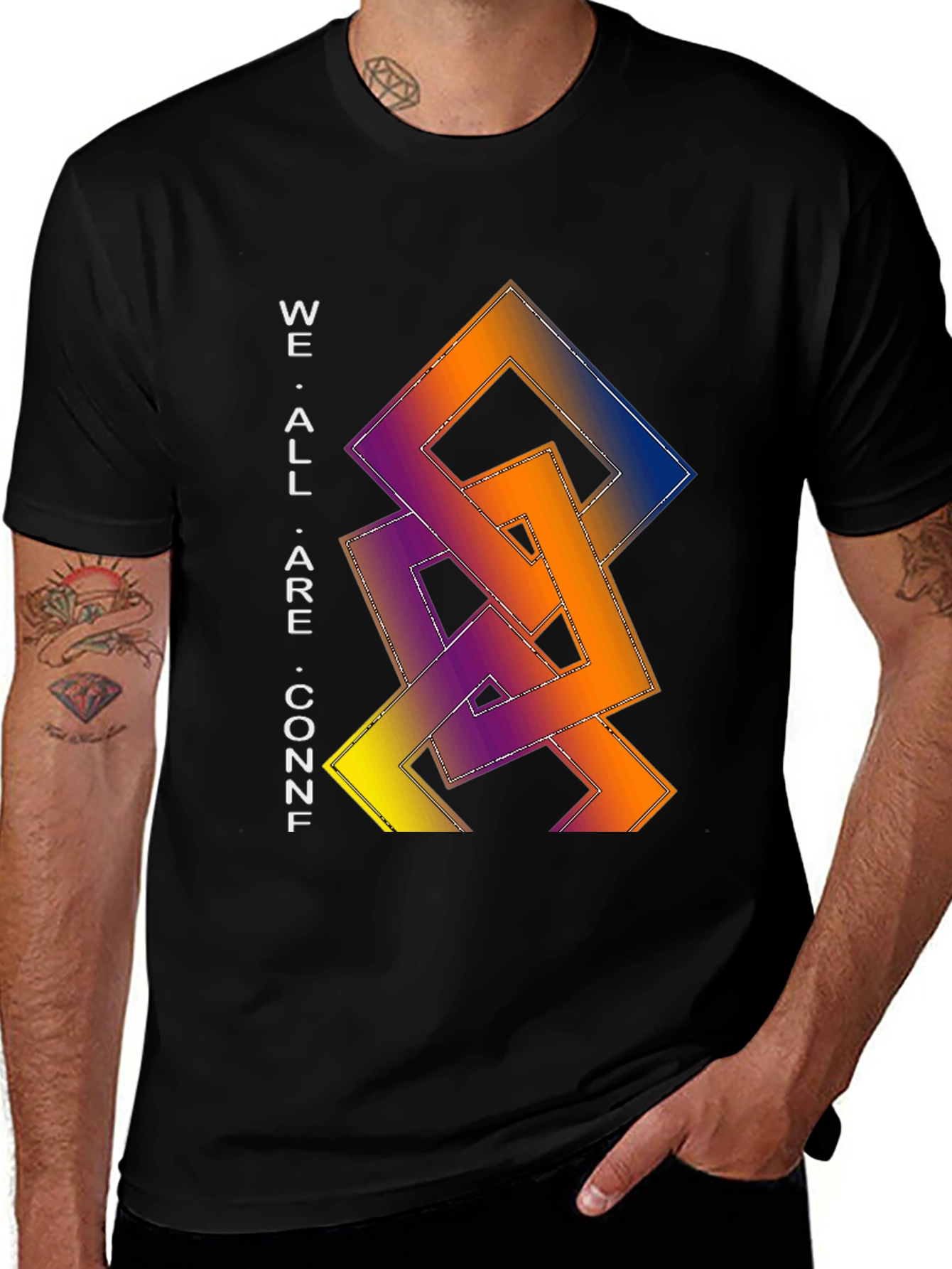 Variant 12 of Conf Square Graphic T-Shirt