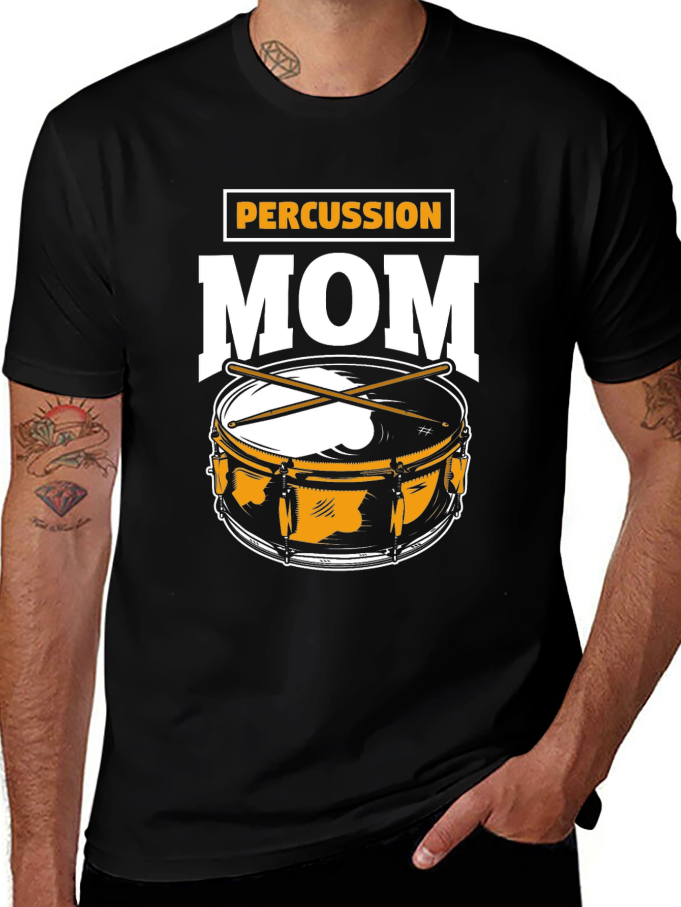 Variant 16 of Percussion Mom T-Shirt - Drummer Gift