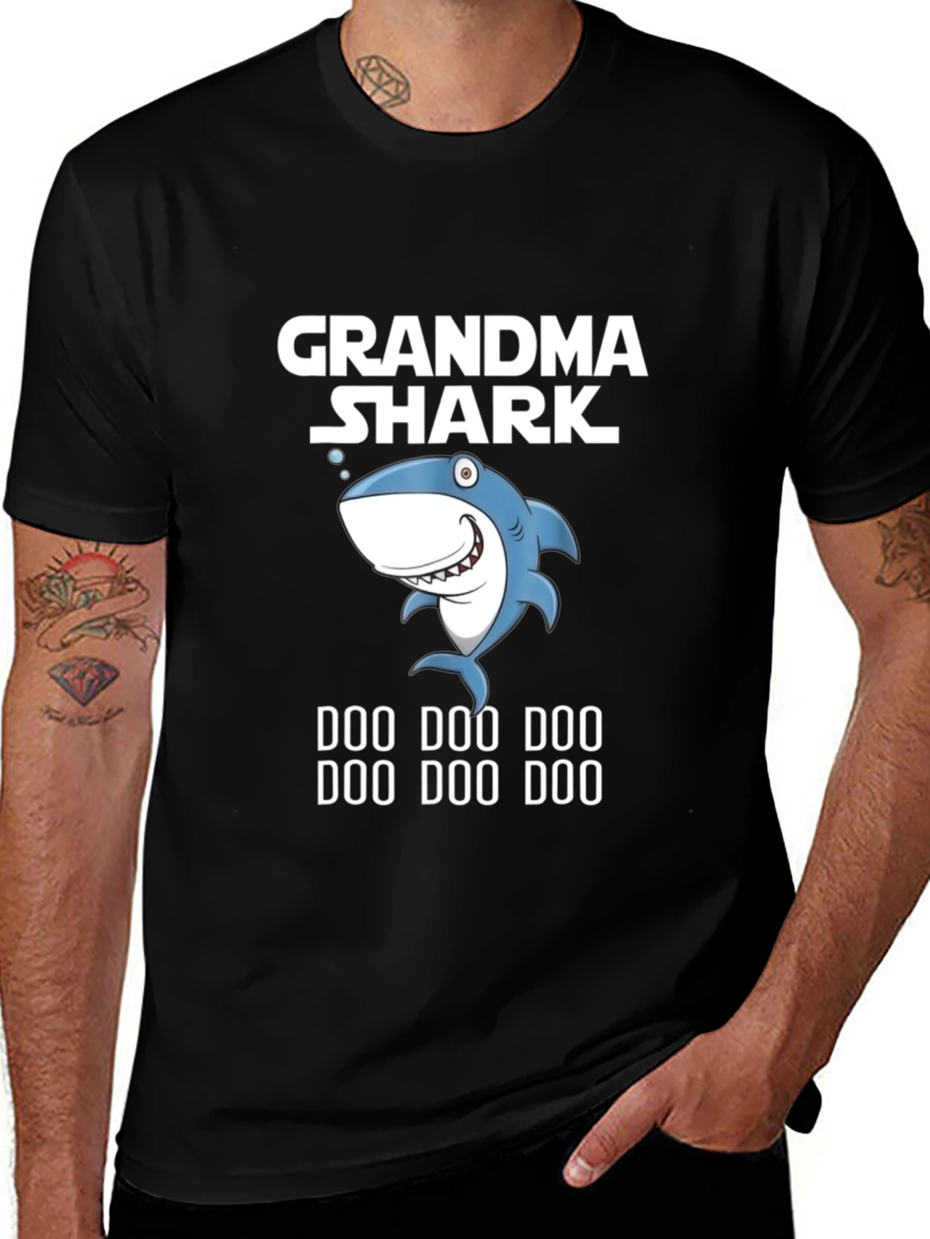 Variant 21 of Grandma Shark Doo Doo Doo T-Shirt
