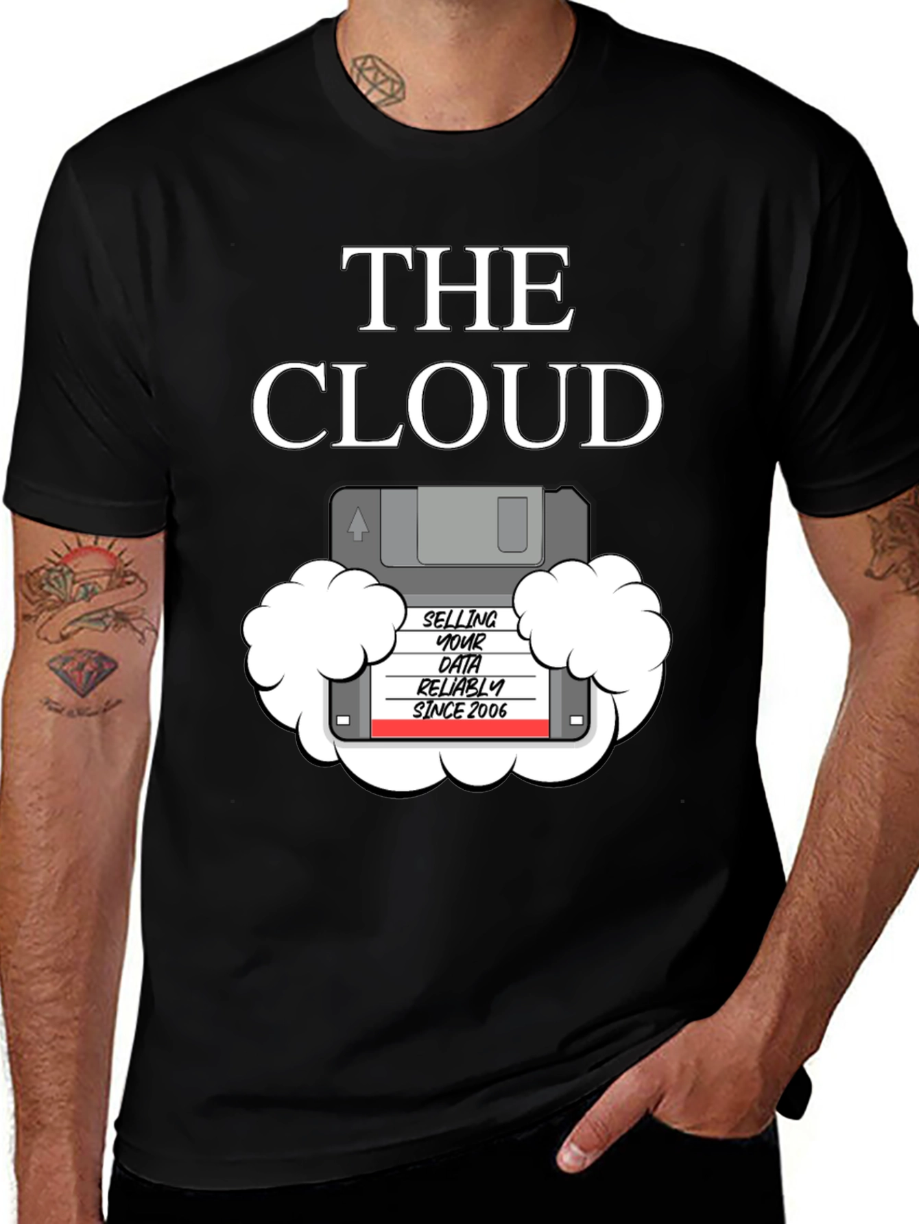 The Cloud T-Shirt - Data Storage Funny Geek Tee