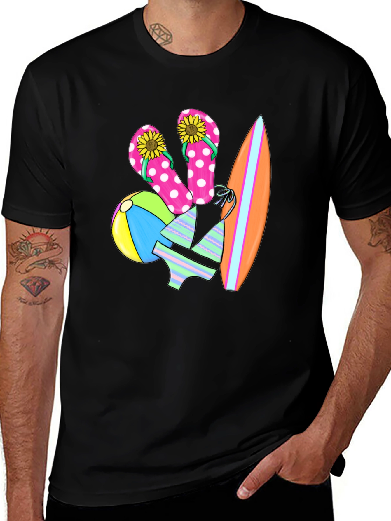 Variant 22 of Summer Beach Vibes T-Shirt