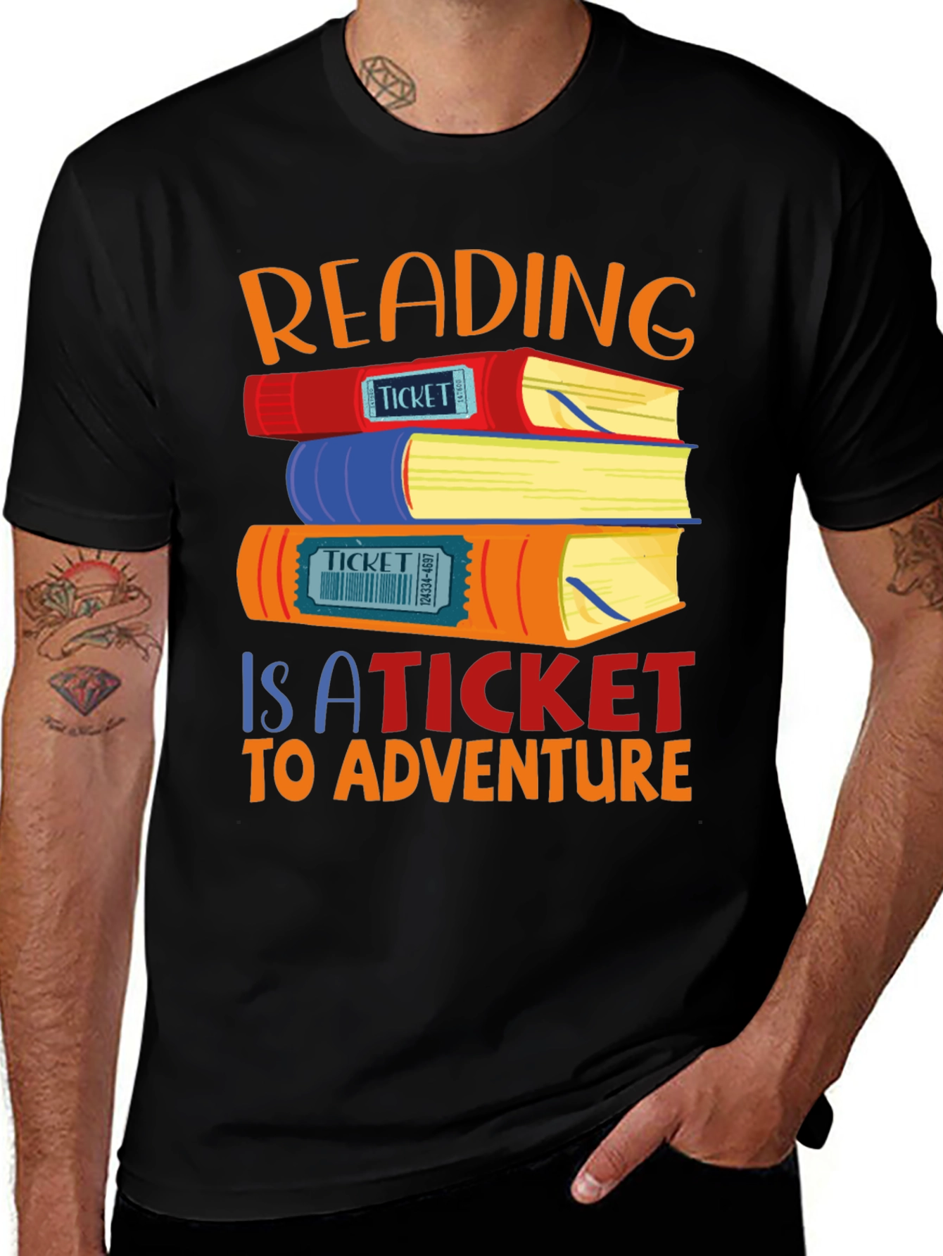 Variant 25 of Reading Adventure T-Shirt
